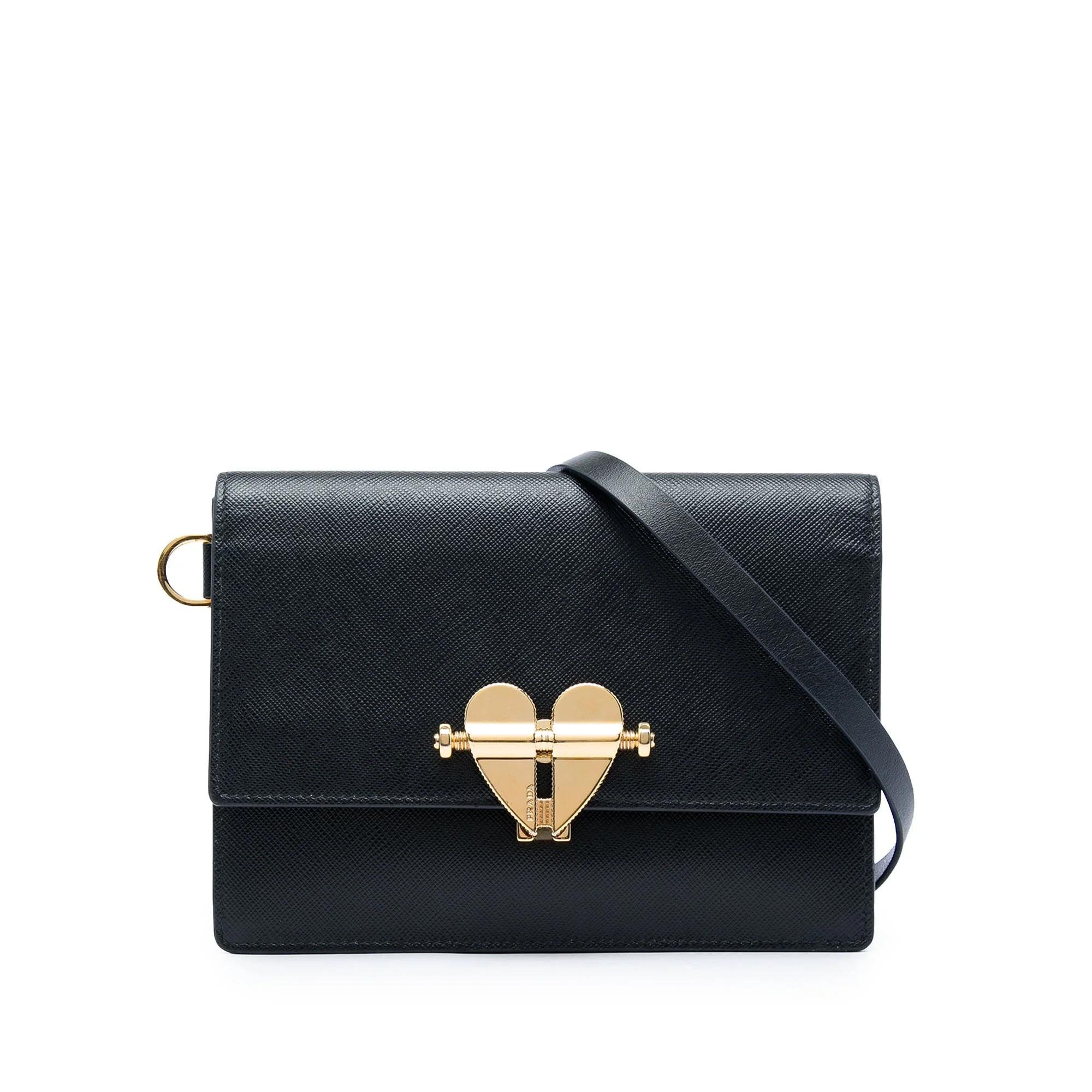 Leather crossbody bag