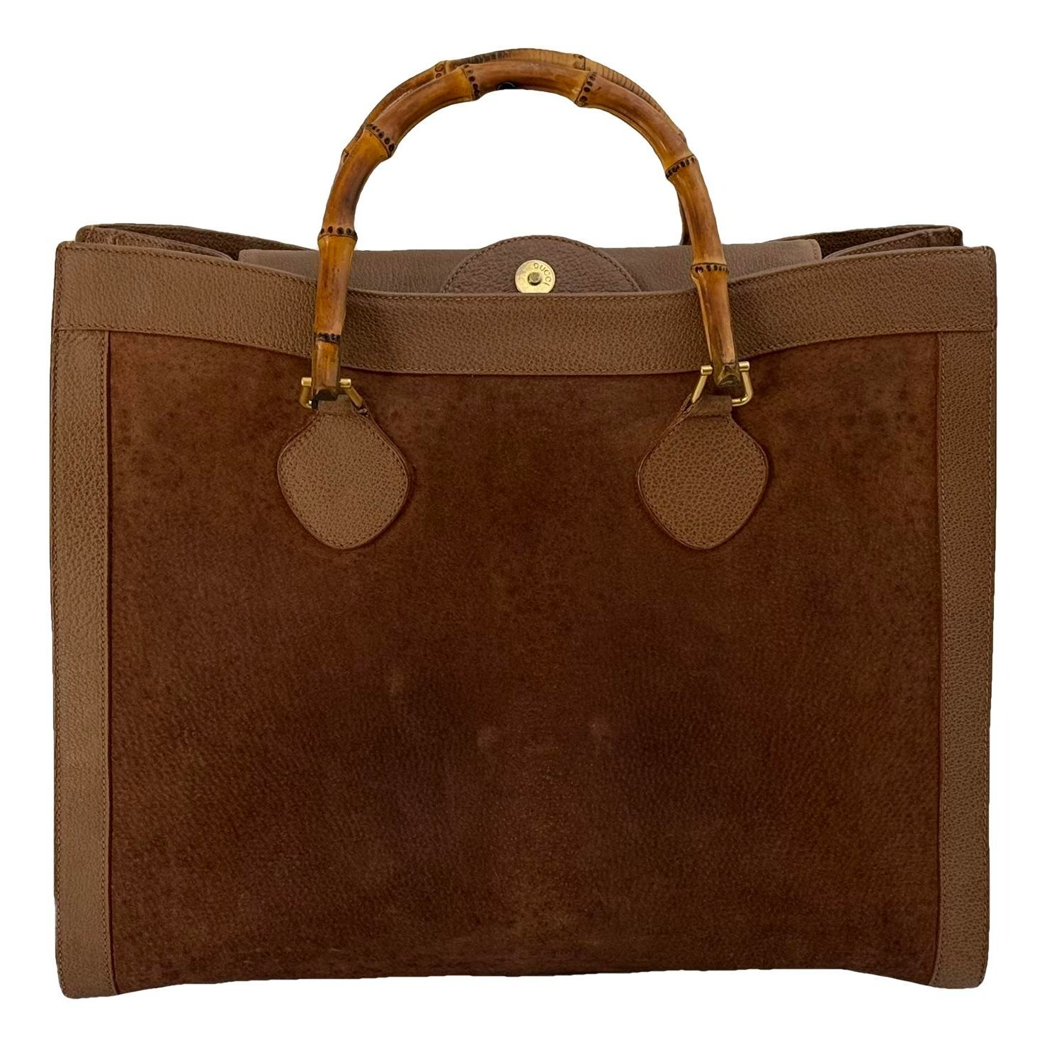 Diana Bamboo leather tote