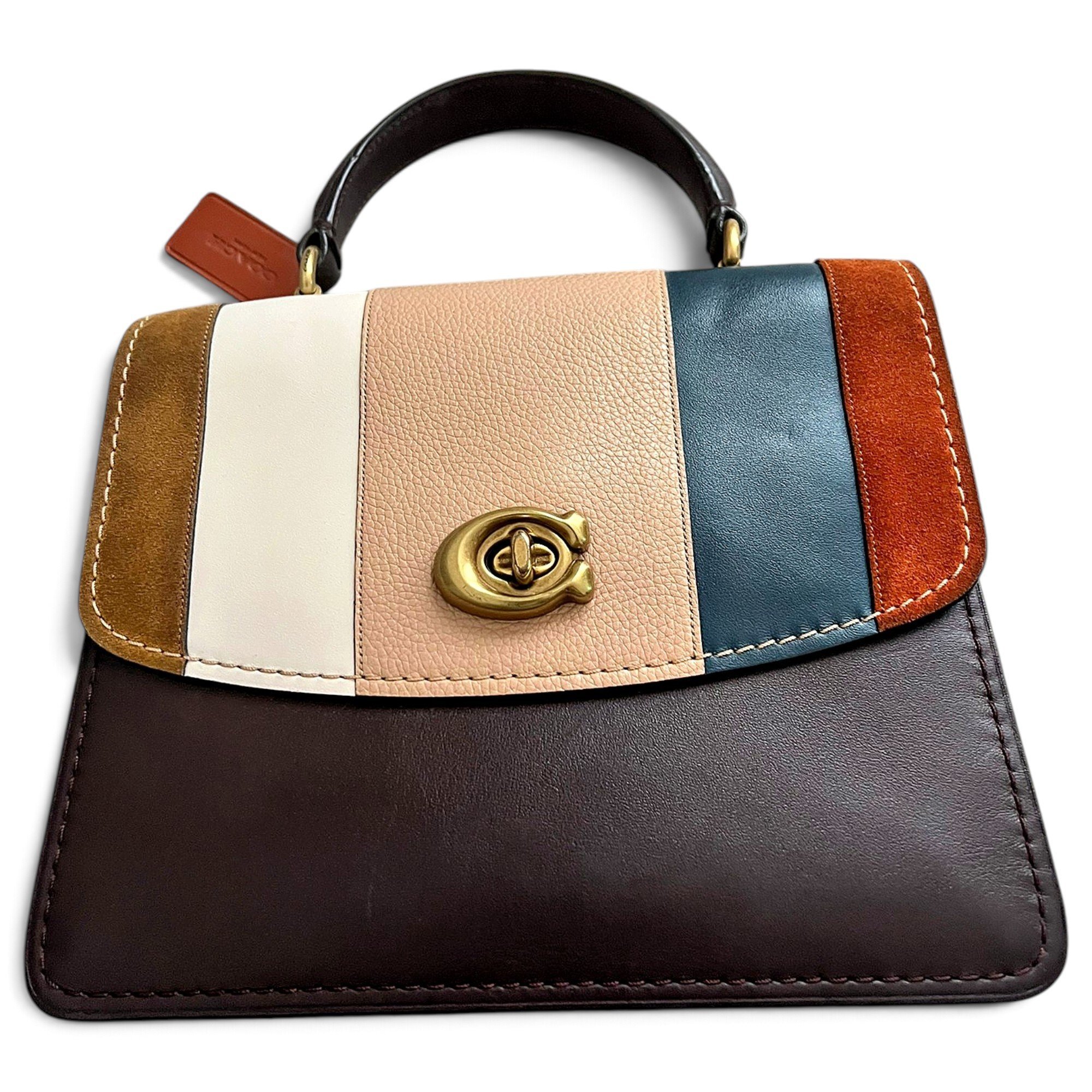Leather handbag