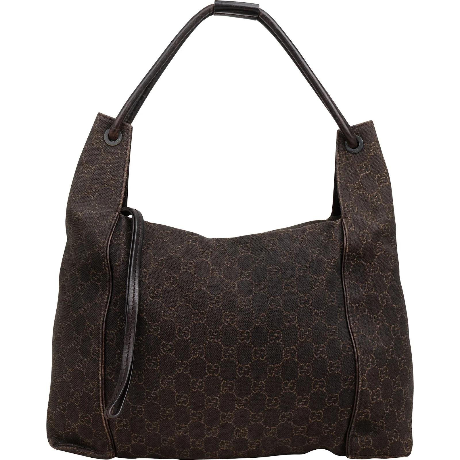 Hobo leather handbag