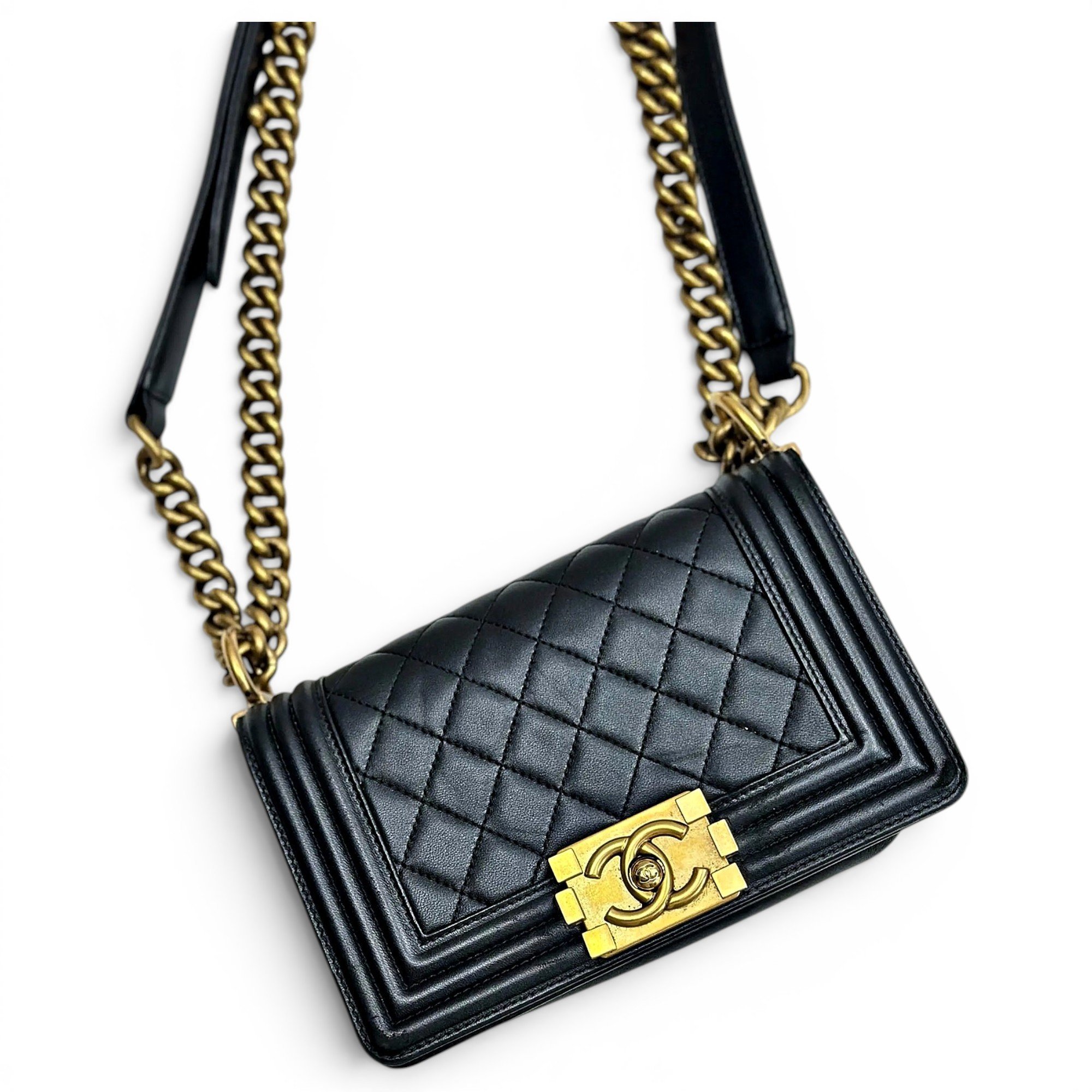 Boy leather handbag