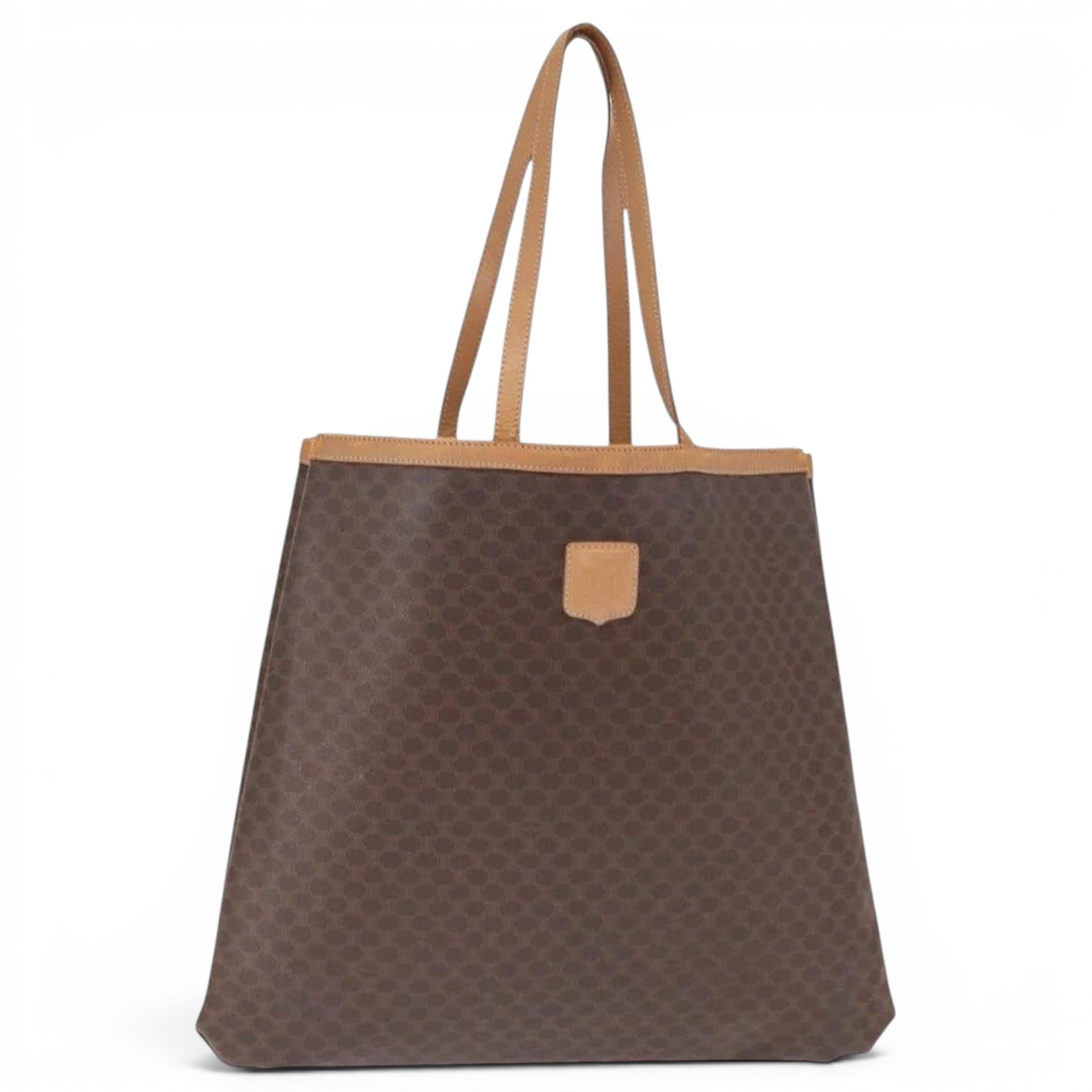 Leather tote