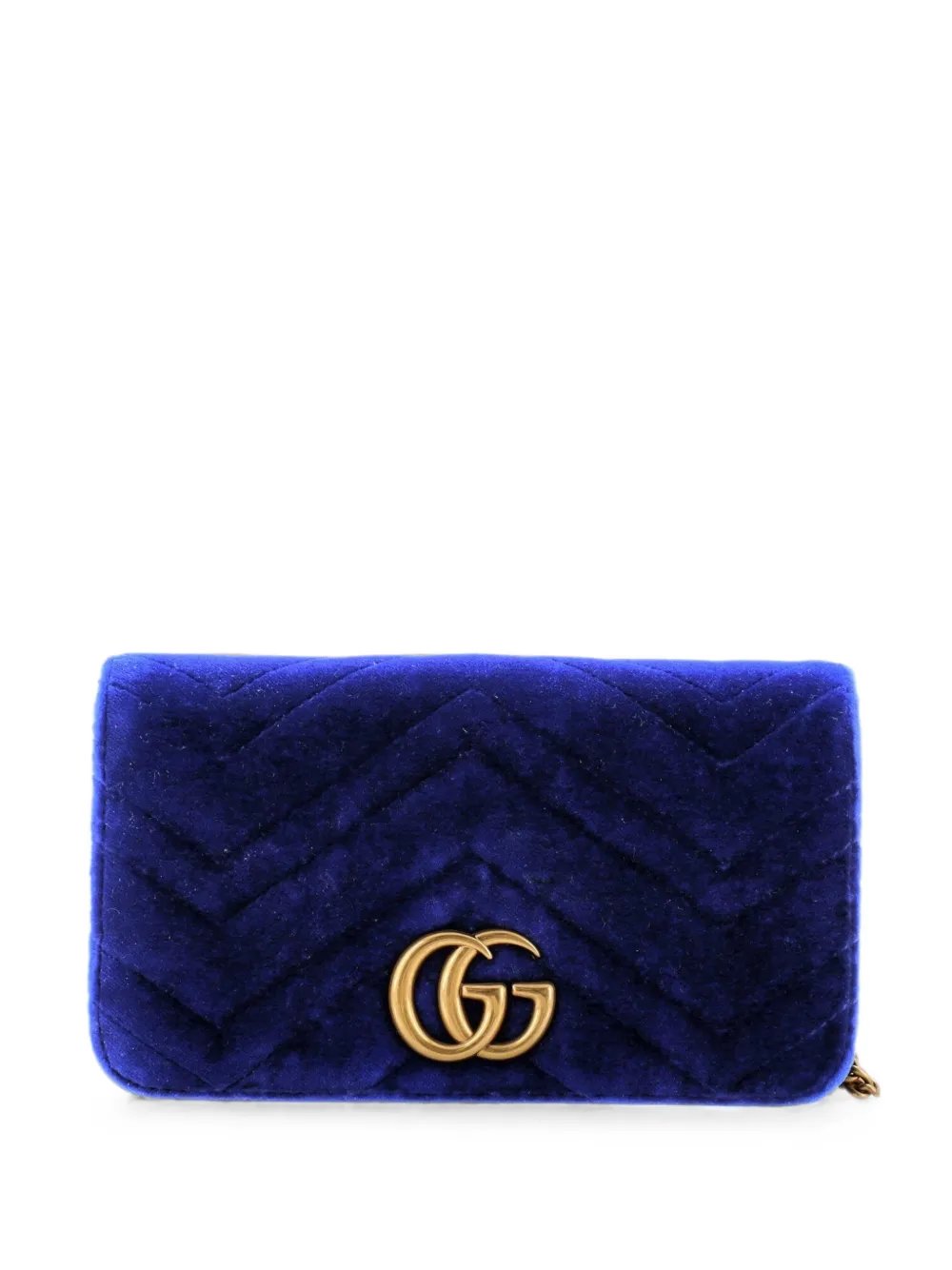 GG Marmont Chain Flap Bag Matelasse Velvet Mini crossbody bag