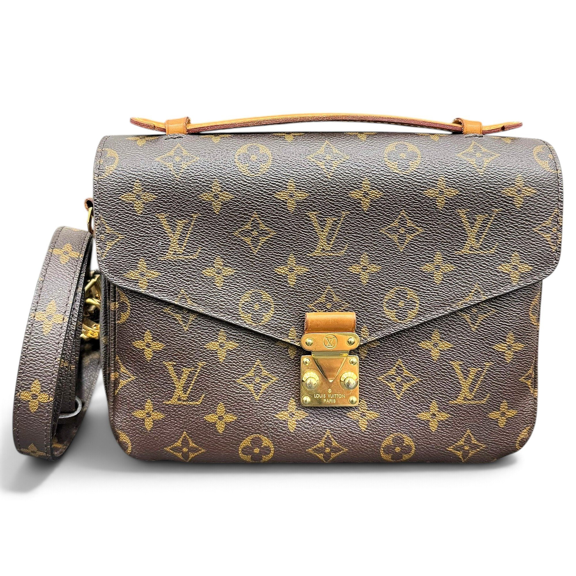 Metis leather handbag