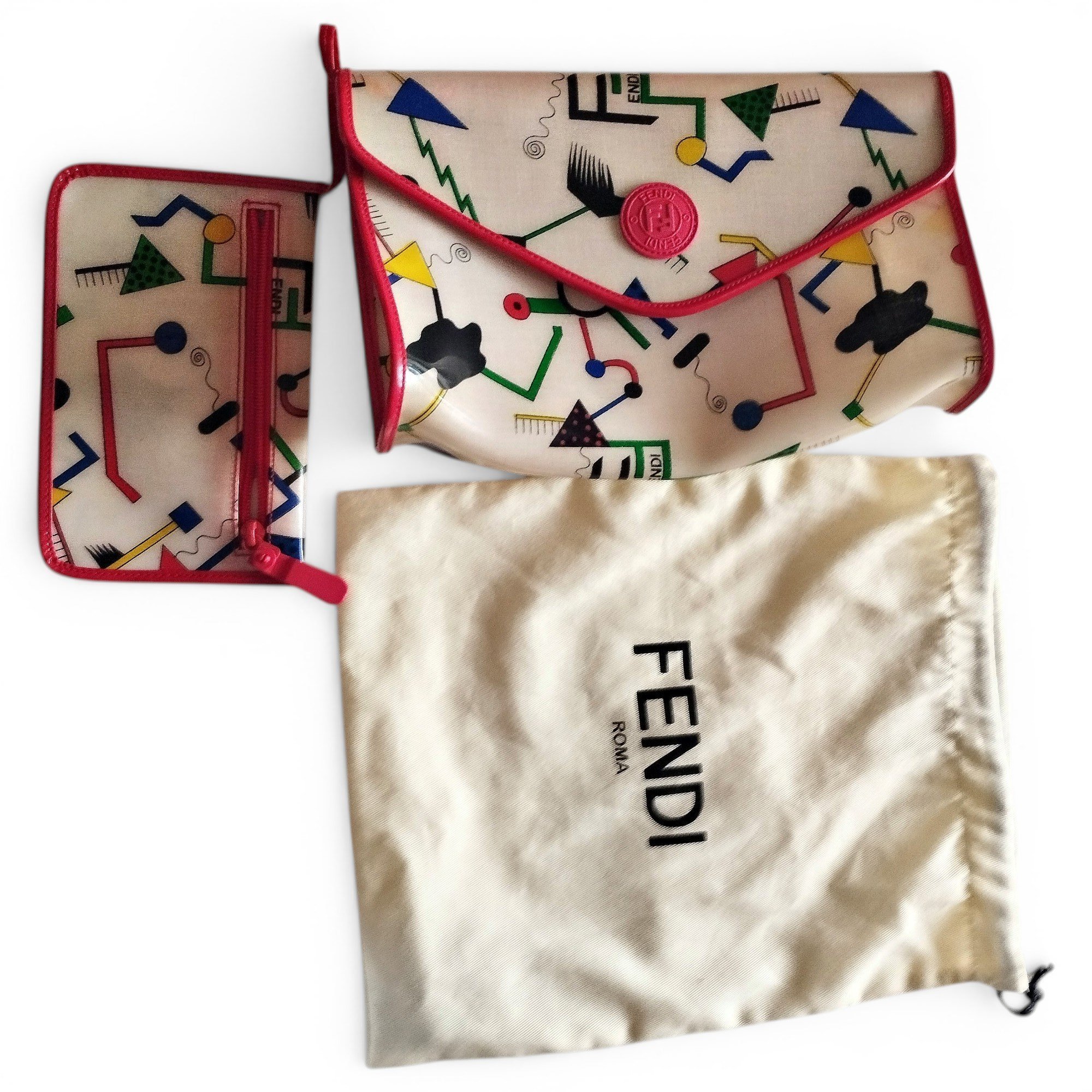 Vinyl handbag