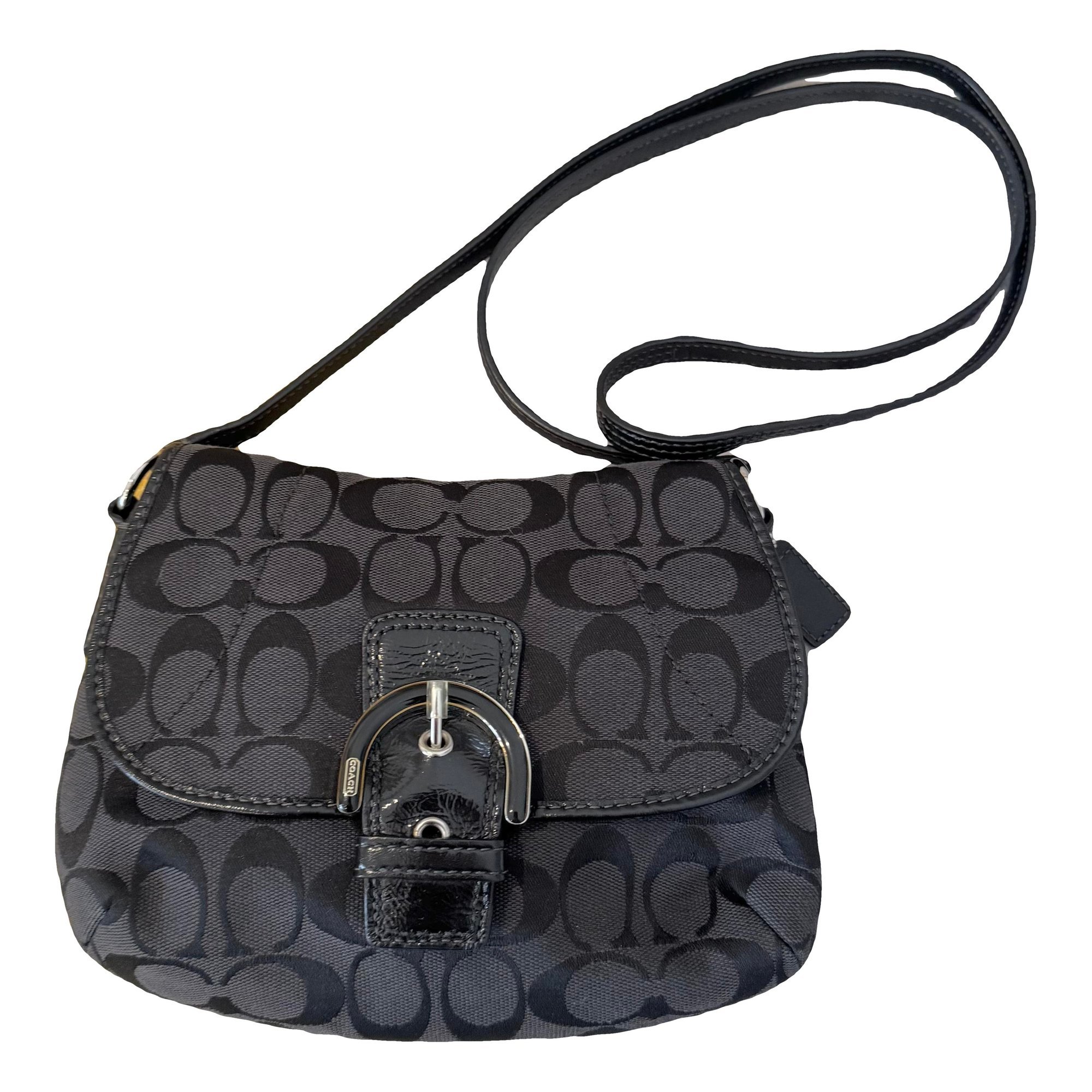 Signature Sufflette leather handbag