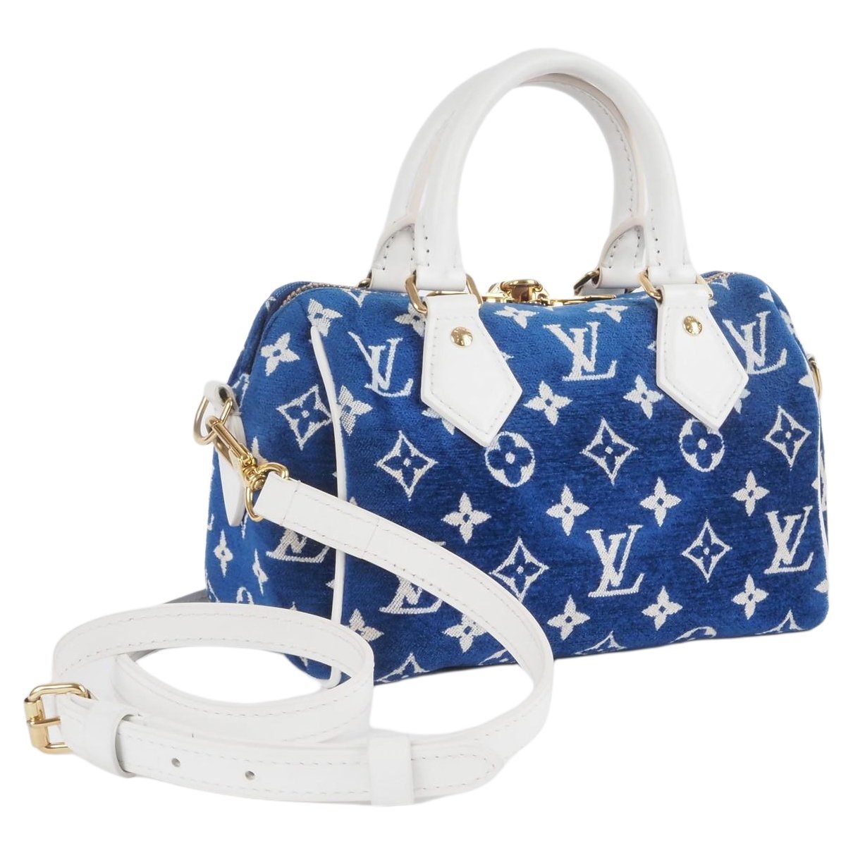 Speedy velvet handbag