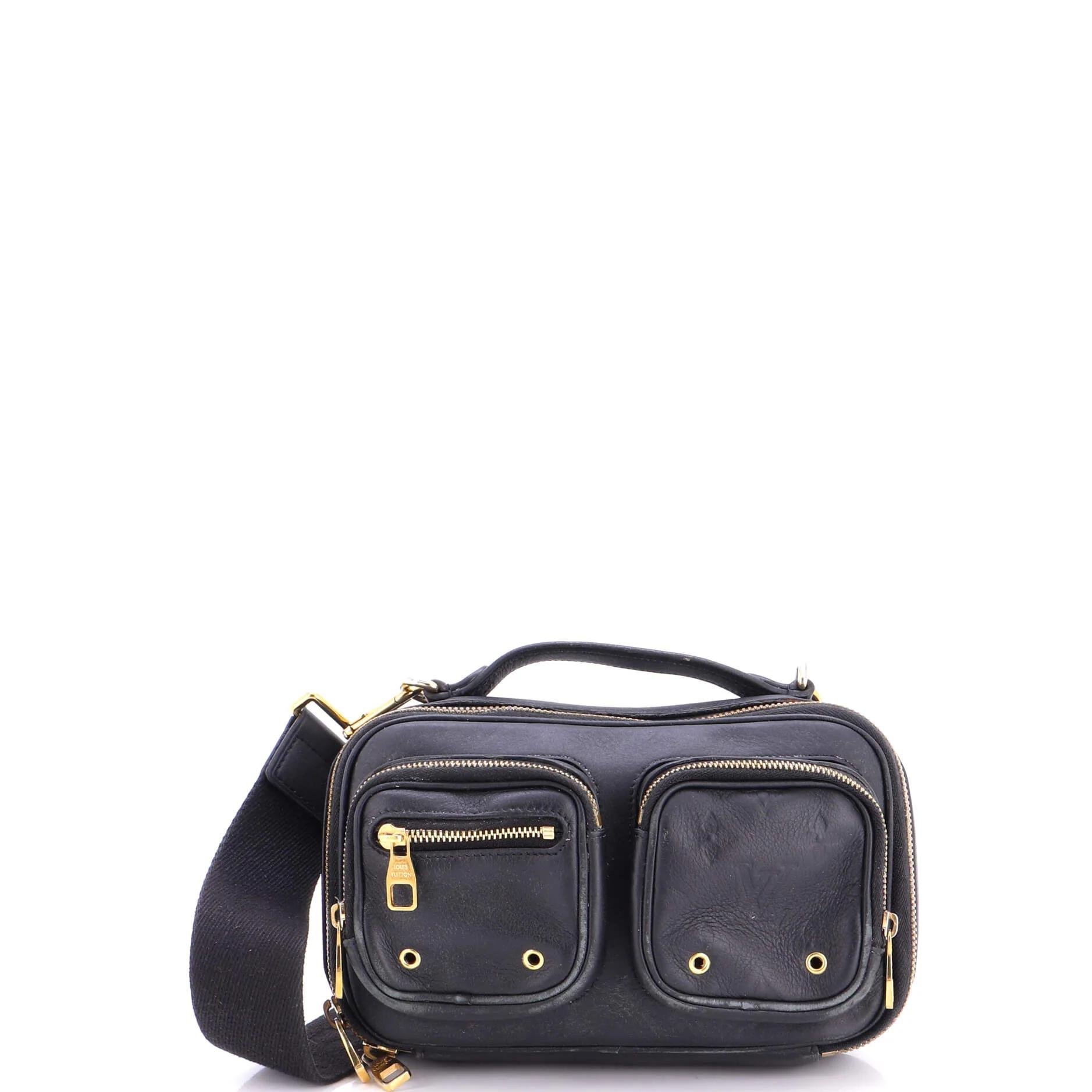 Leather crossbody bag