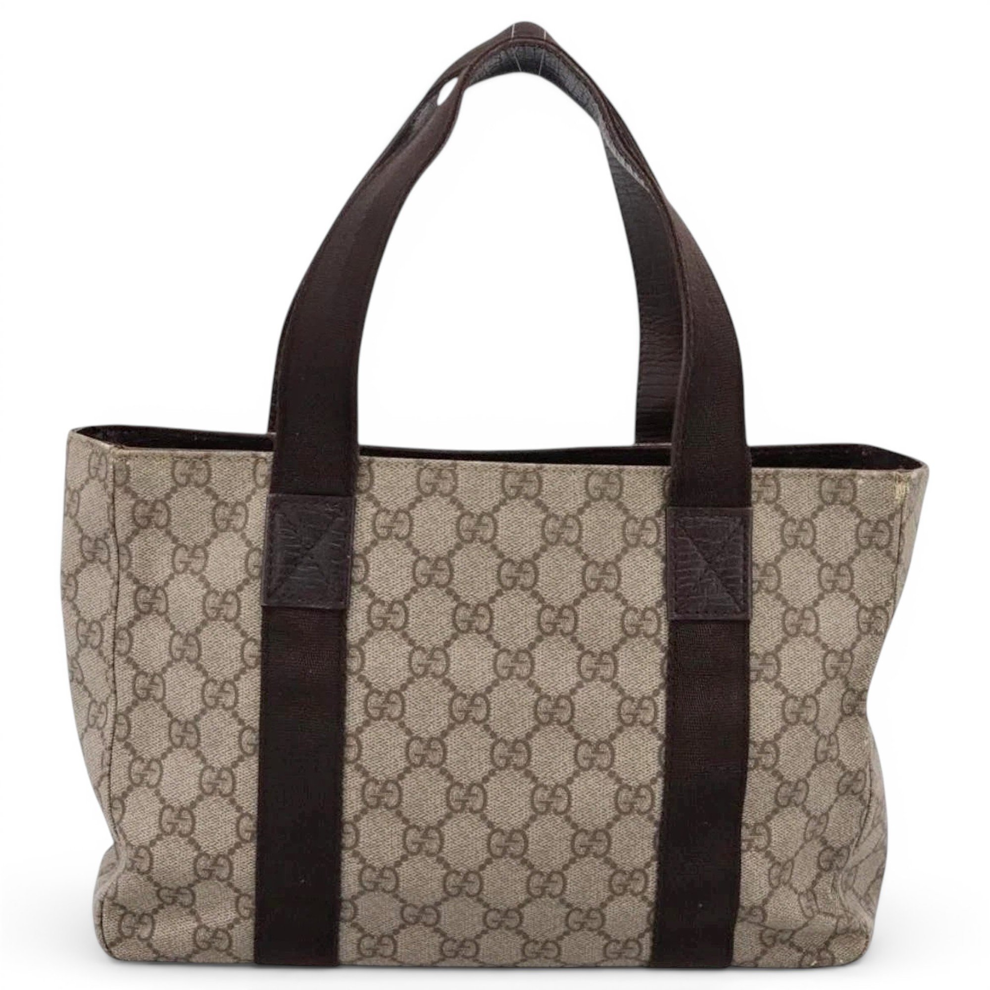 Leather tote