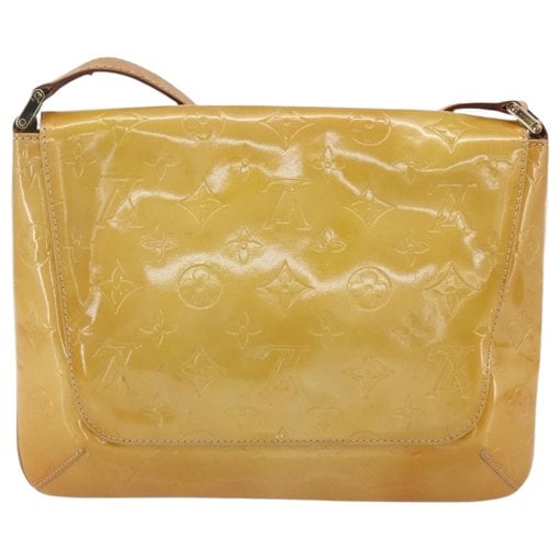 Thompson patent leather handbag