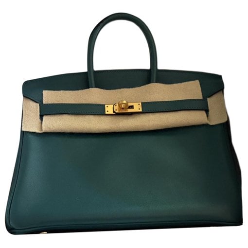 Birkin 25 leather handbag