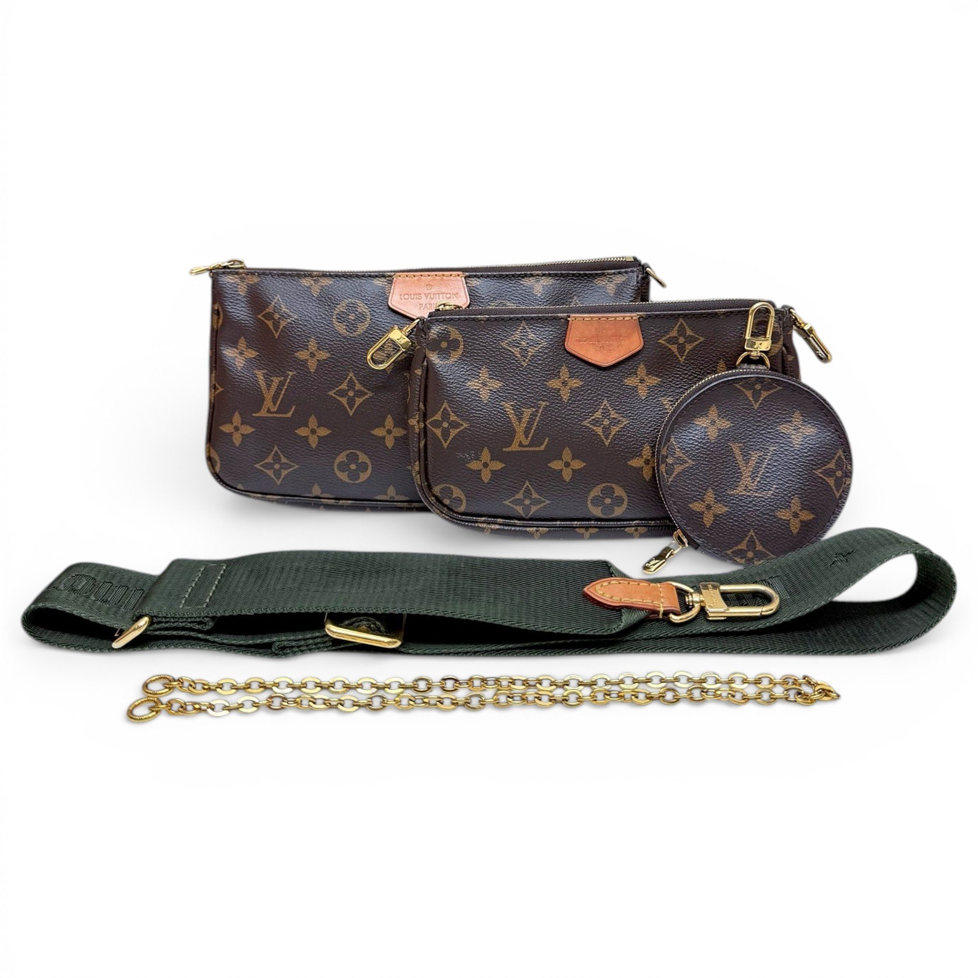 Multi Pochette Accessoires leather handbag