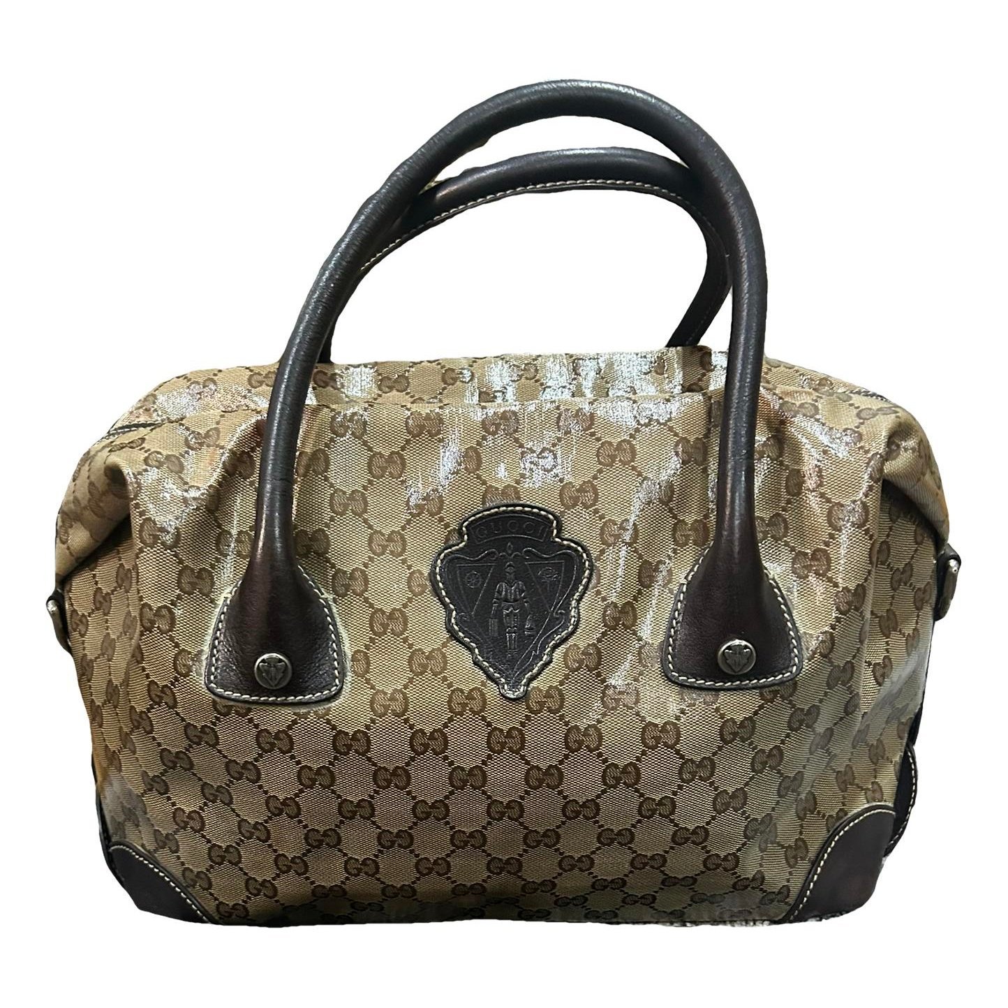 Patent leather bag