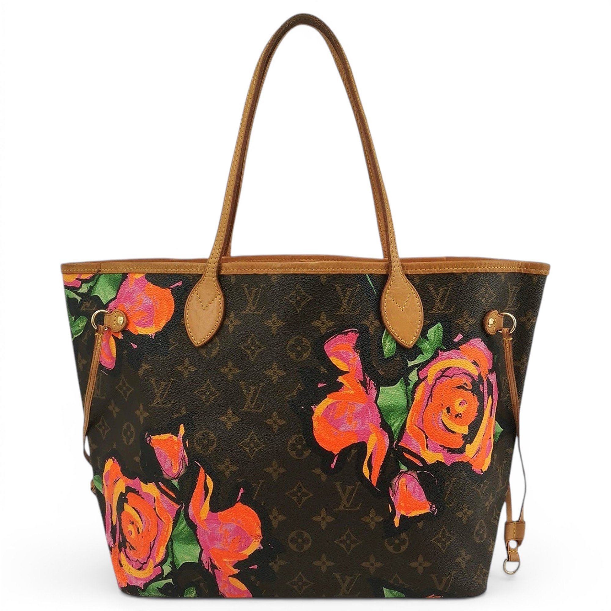 Neverfull leather clutch bag