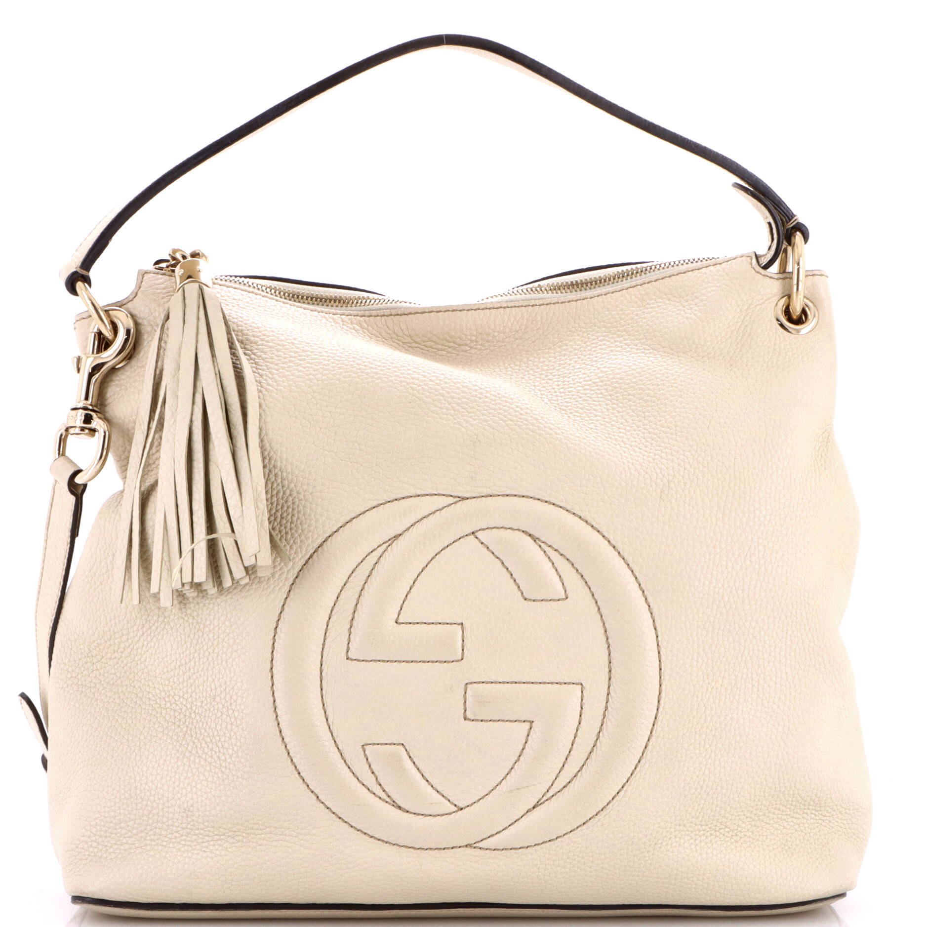 Soho Convertible Hobo Leather Large