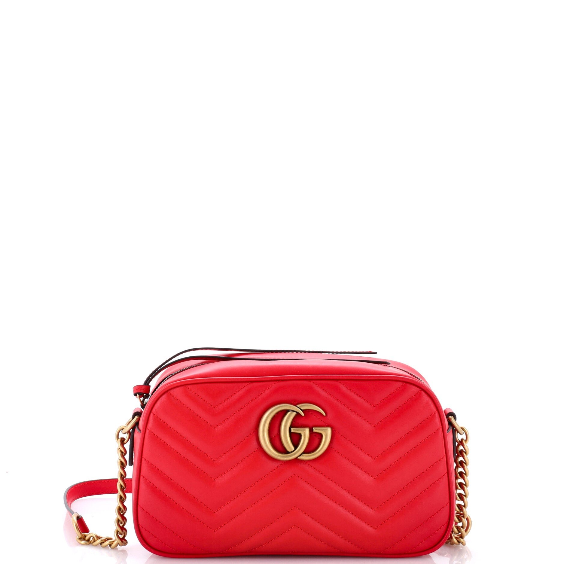 GG Marmont Shoulder Bag Matelasse Leather Small