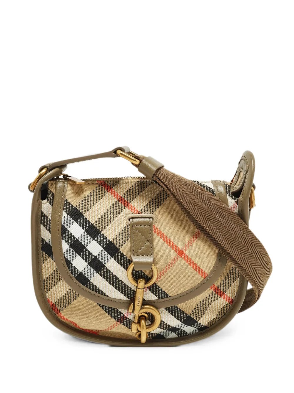 mini B Clip Heritage Check shoulder bag