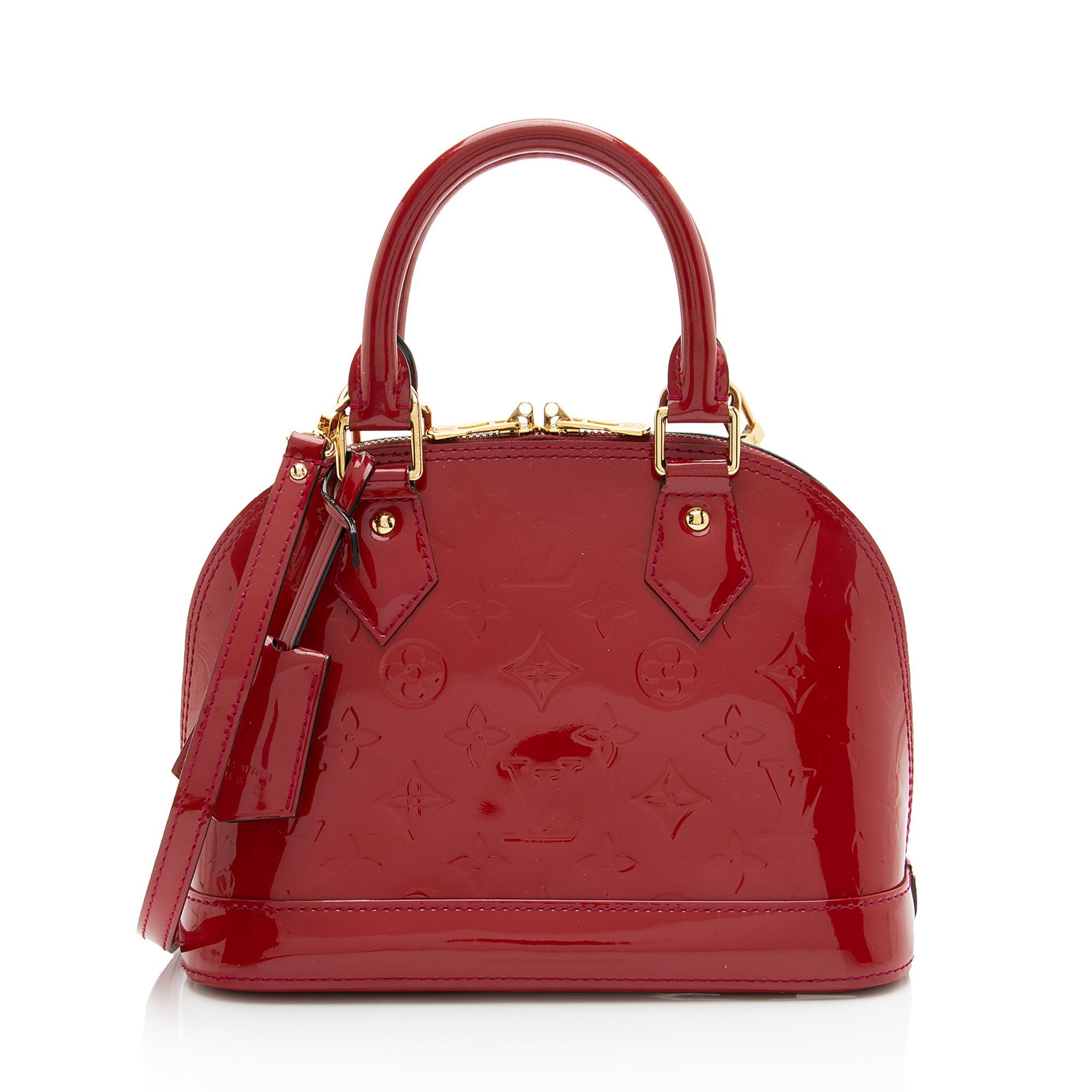 Alma leather satchel