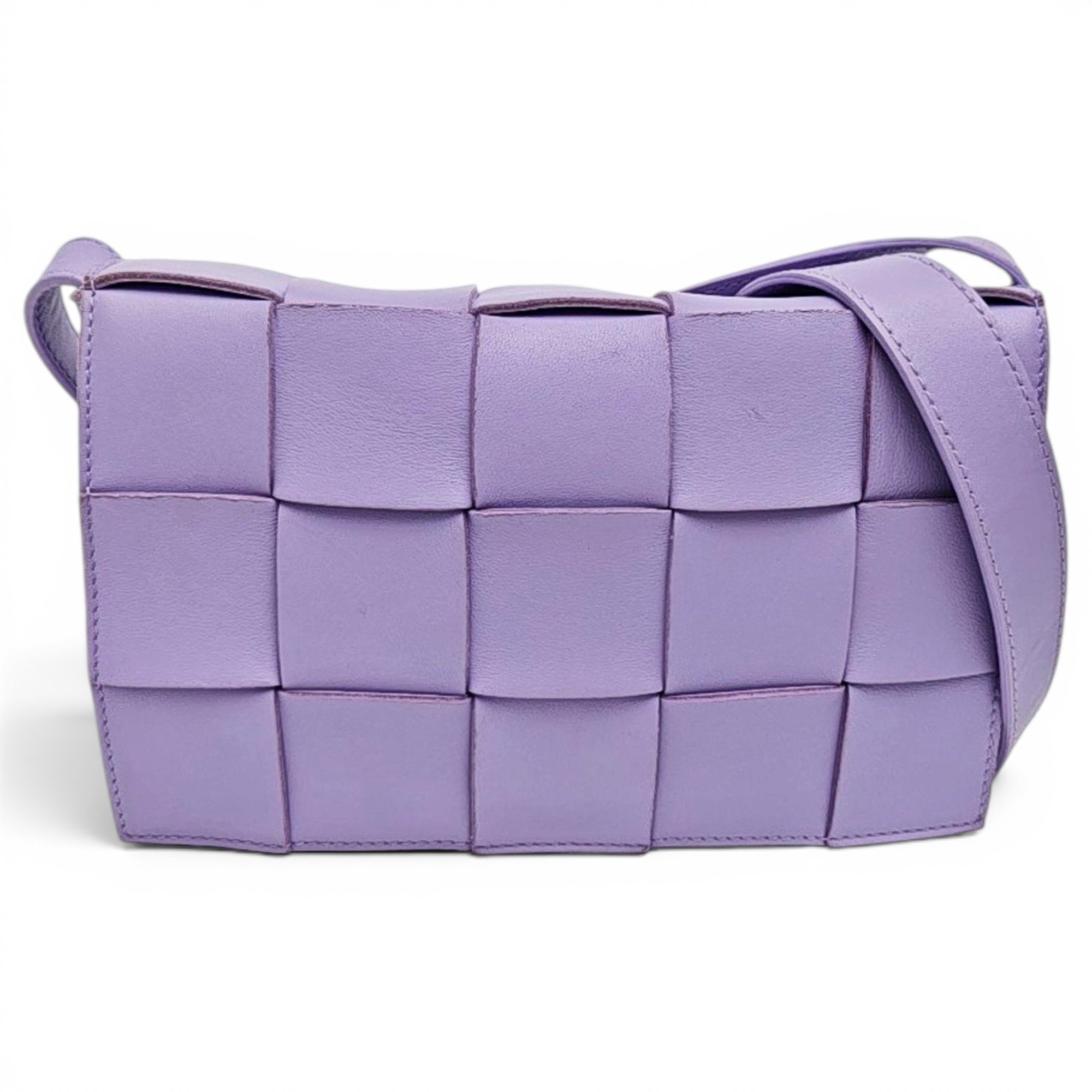 Brick Cassette leather handbag