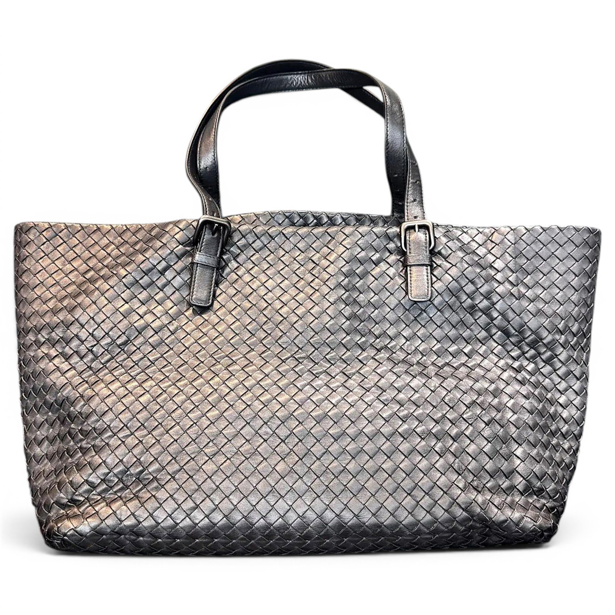 Fourre-Tout leather handbag