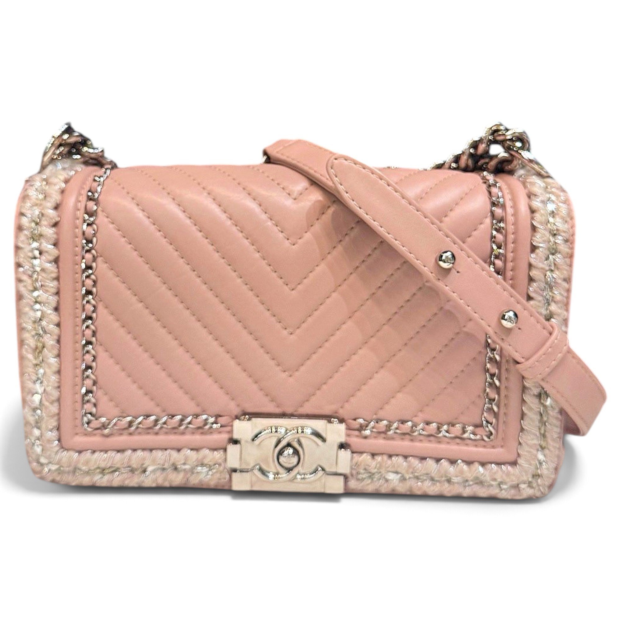 Boy leather crossbody bag