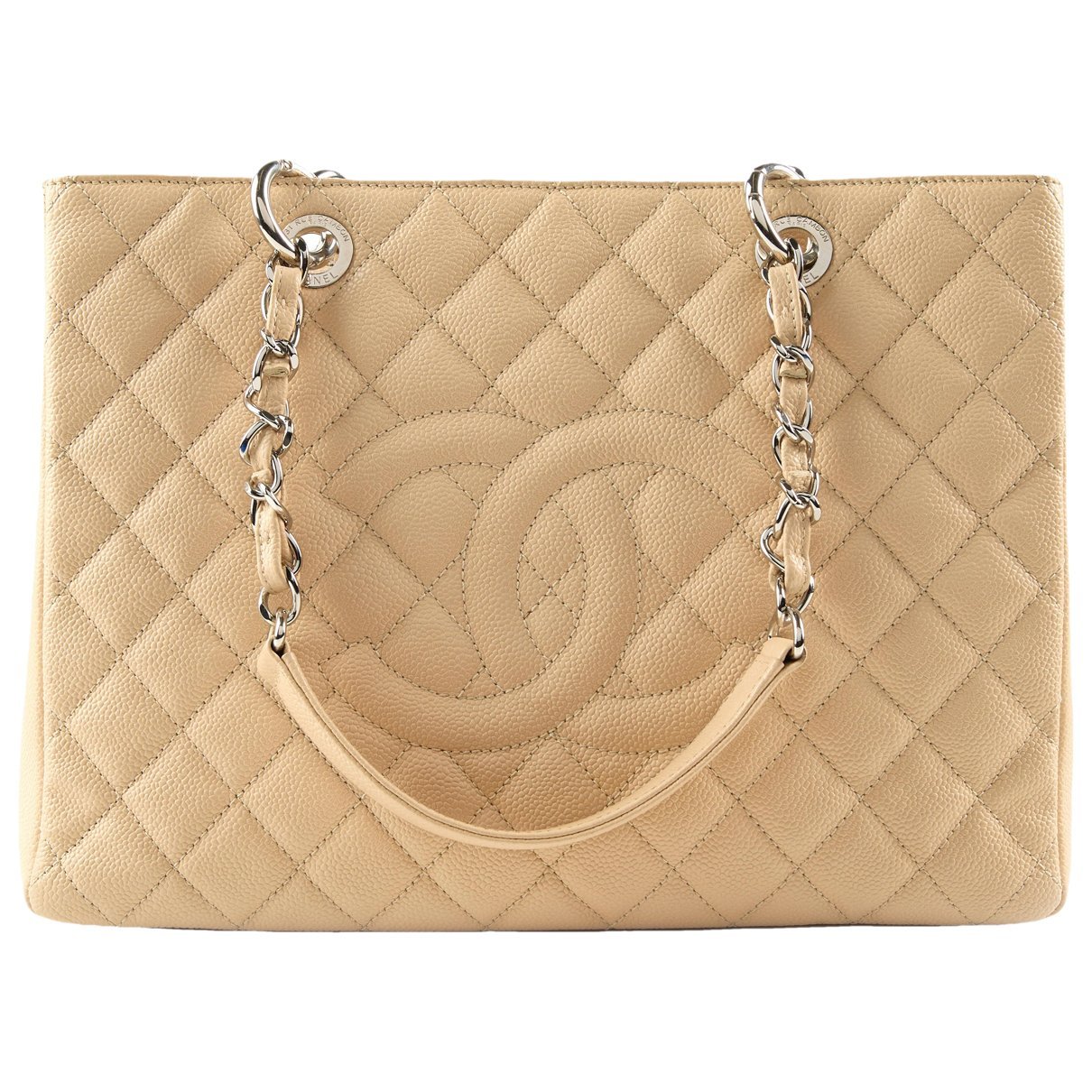 Grand shopping leather tote