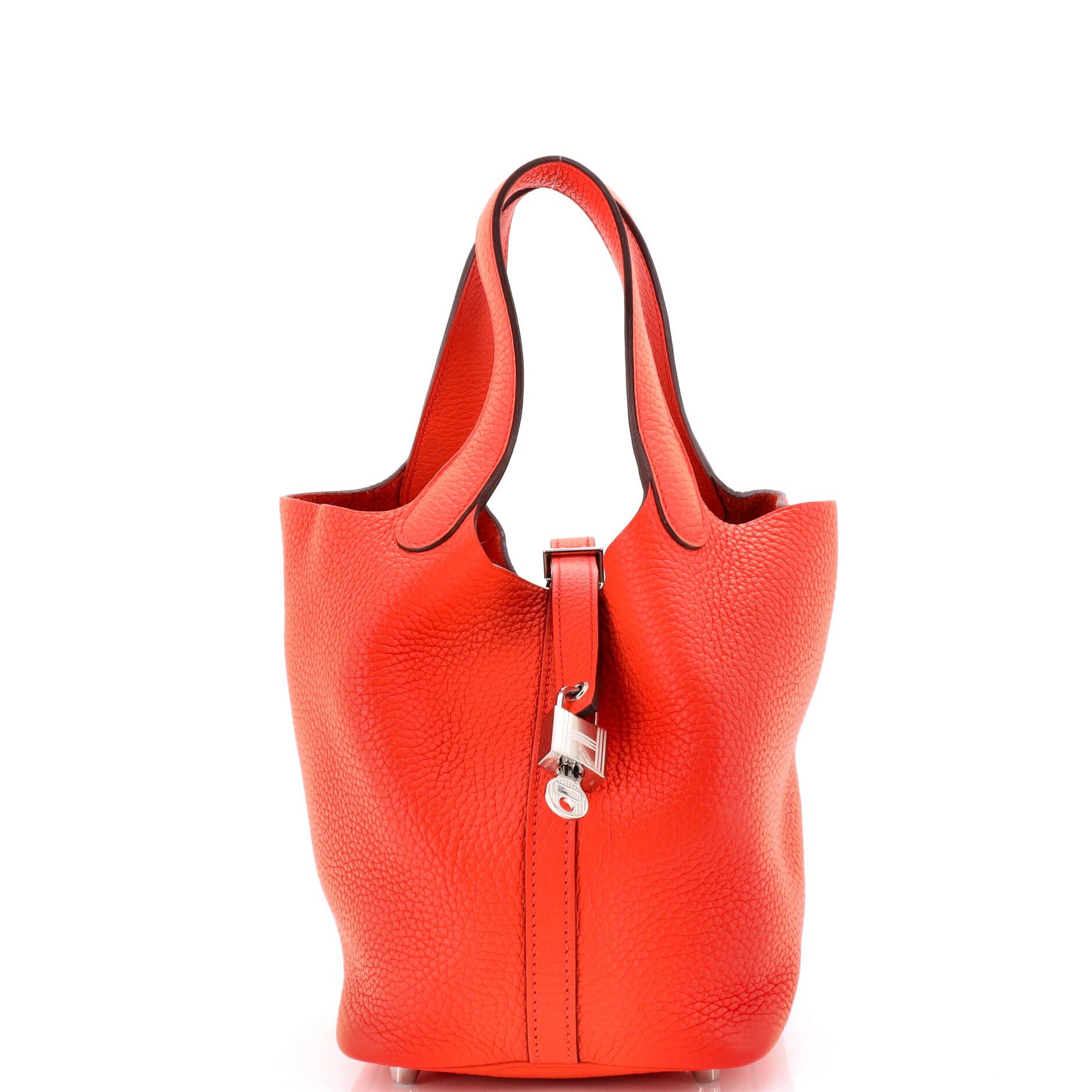 Hermes Picotin Lock Bag Clemence PM