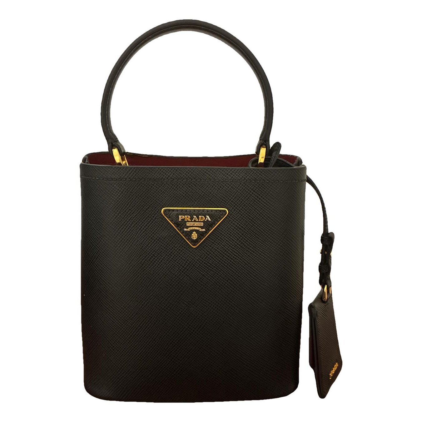 Panier leather handbag