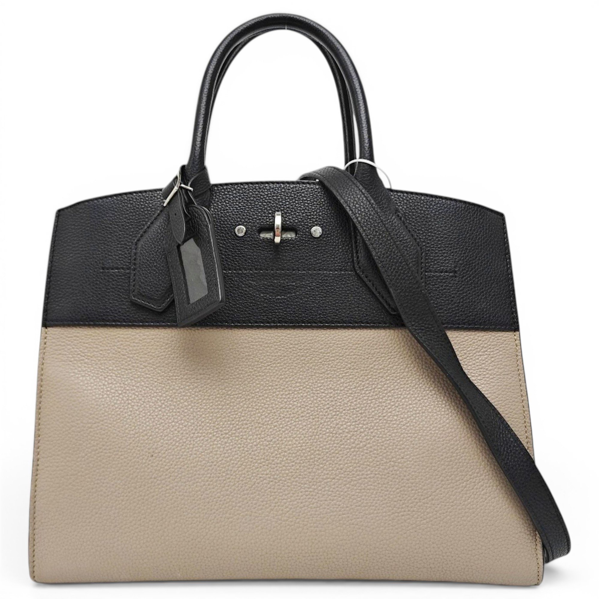 Louis Vuitton City Steamer leather handbag