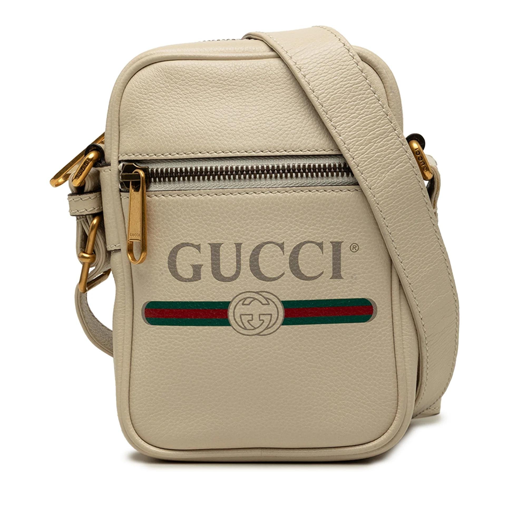 Gucci B pony-style calfskin crossbody bag