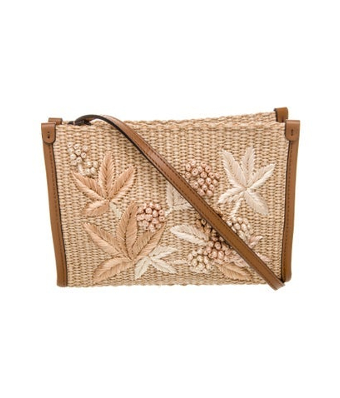 Etro Straw Shoulder Bag