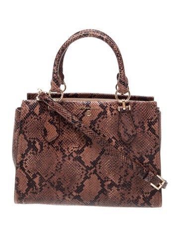 Leather Top Handle Bag