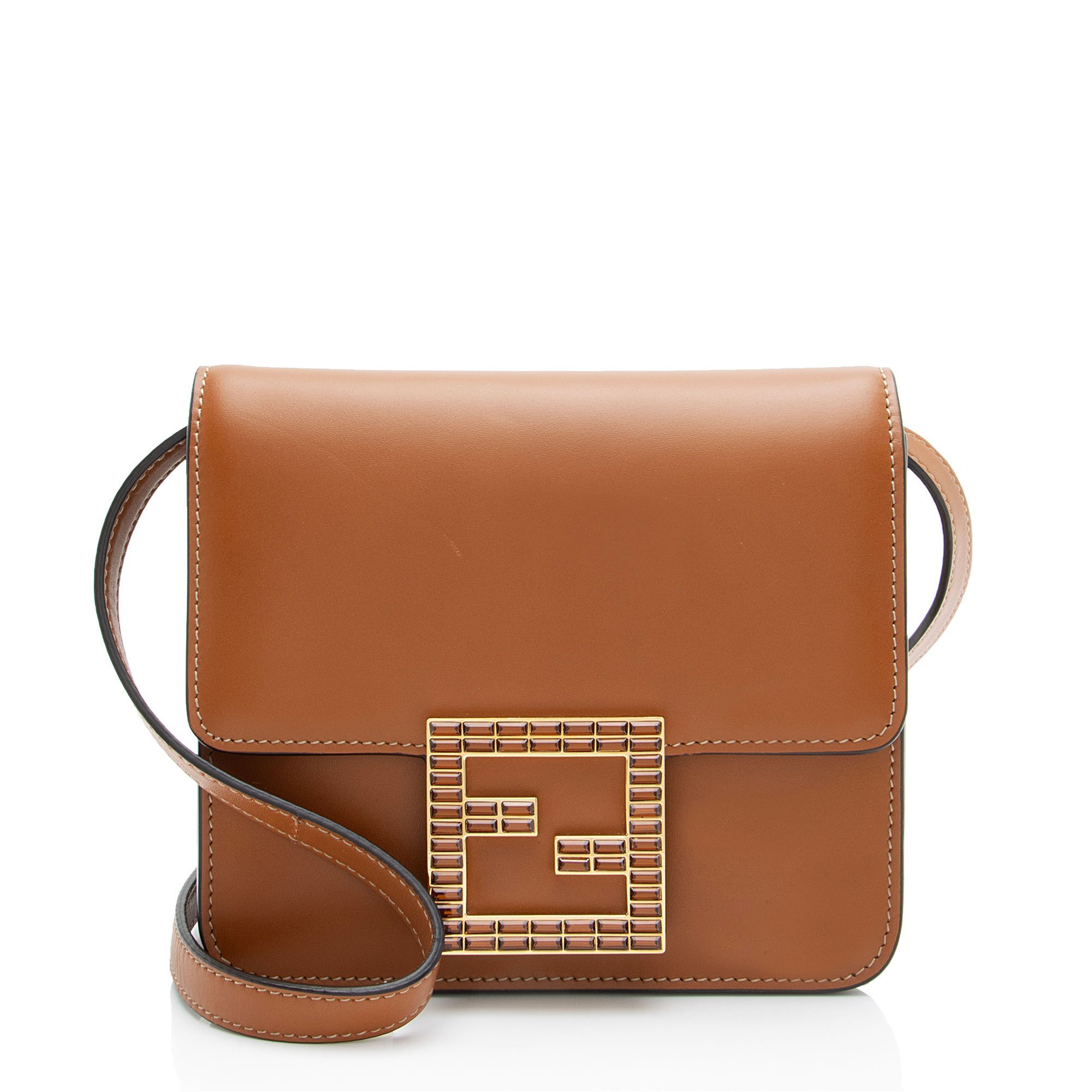 Leather crossbody bag