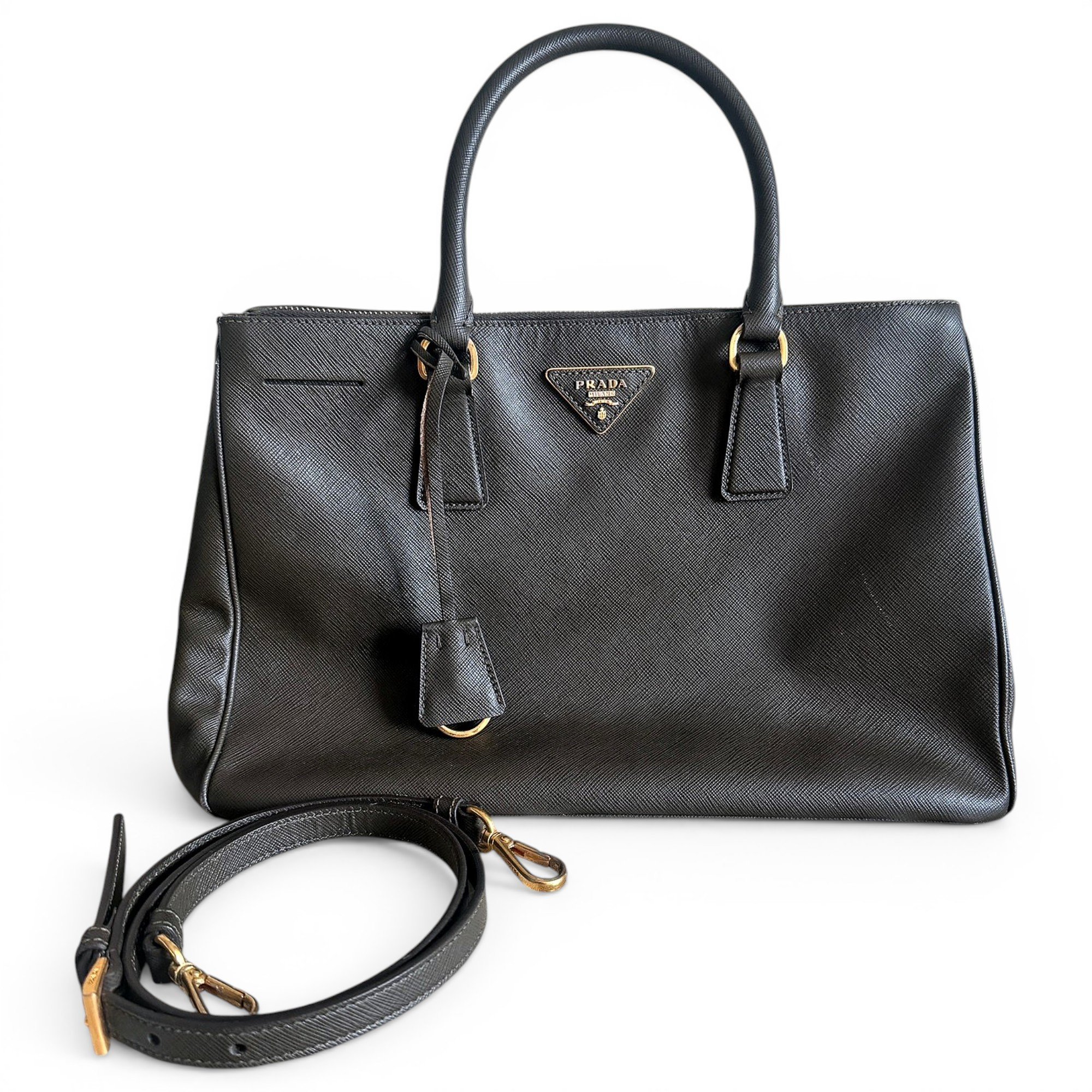 Galleria leather handbag