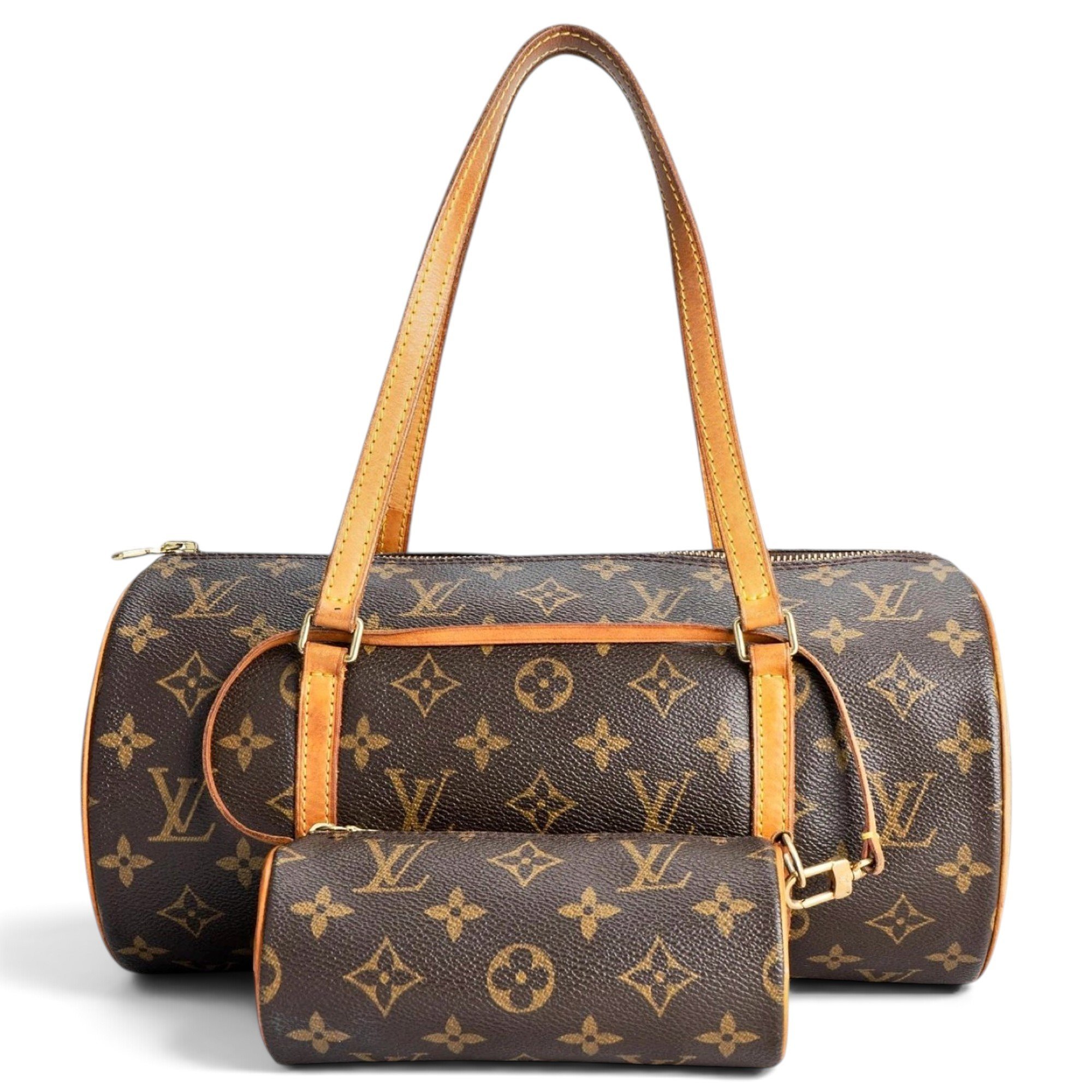 Louis Vuitton Papillon cloth handbag