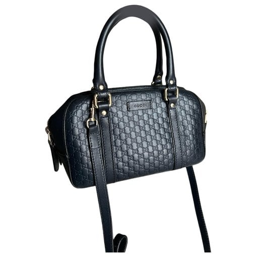 Dôme leather crossbody bag