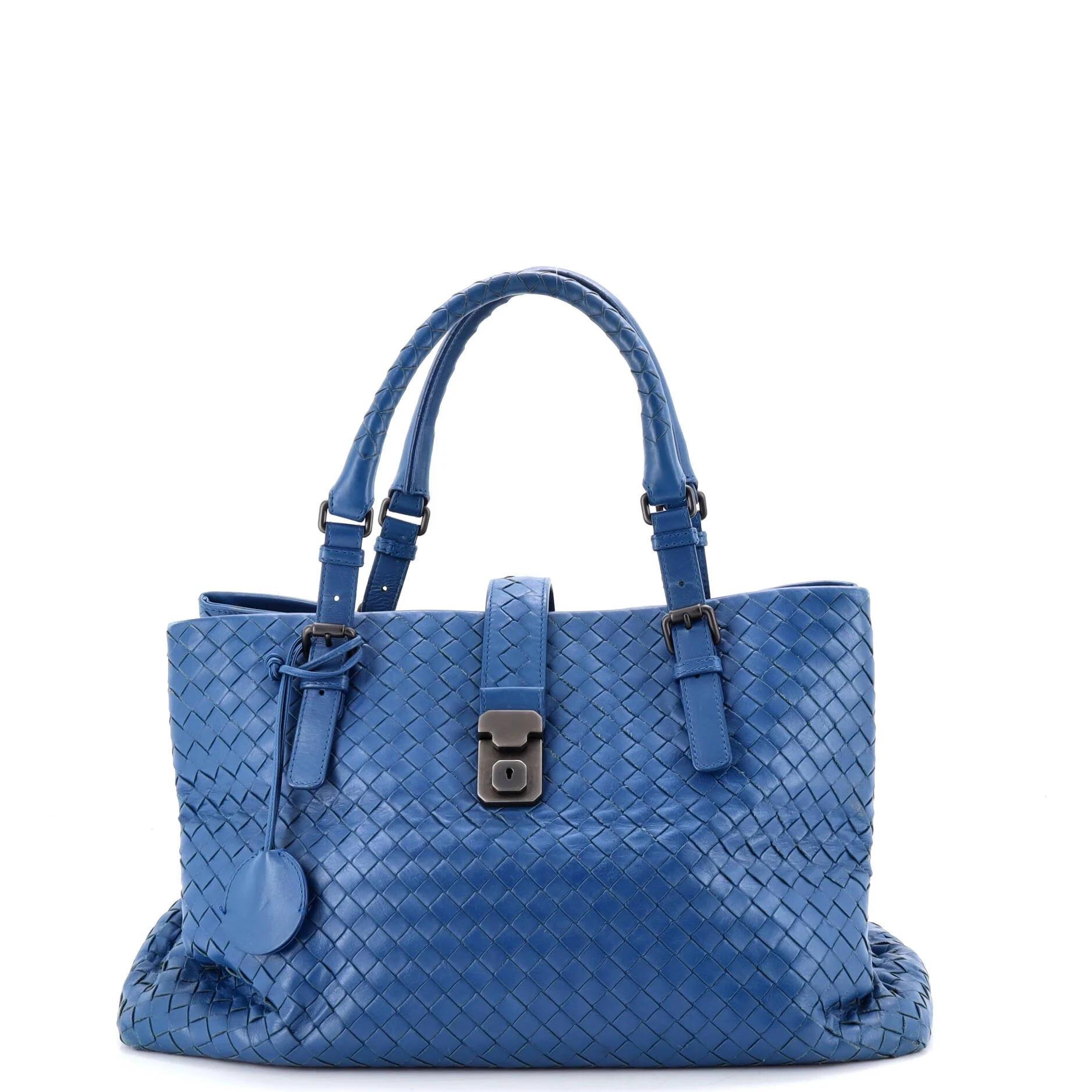 Leather tote