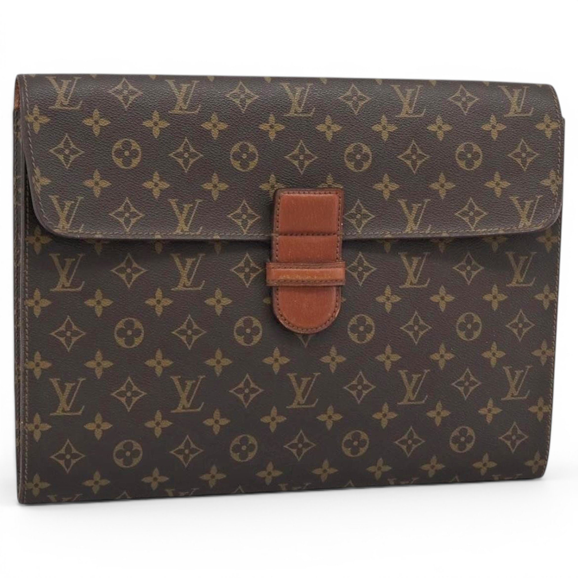 Leather satchel