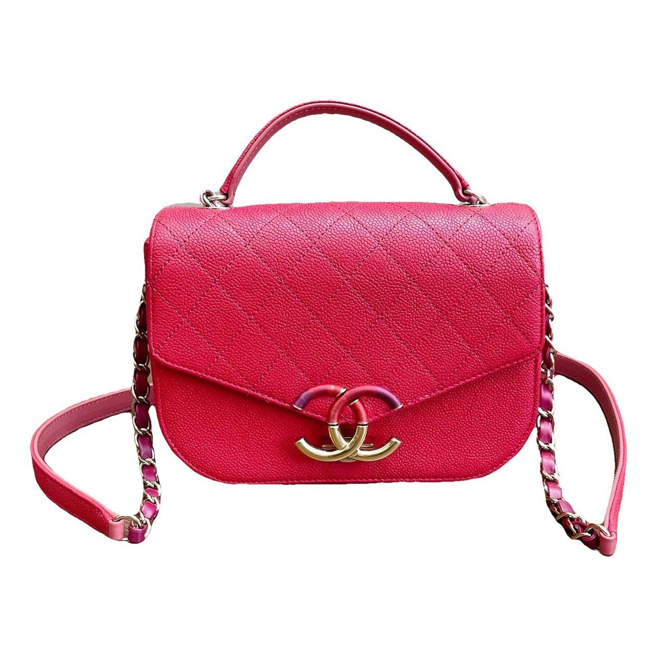 Coco Curve leather crossbody bag