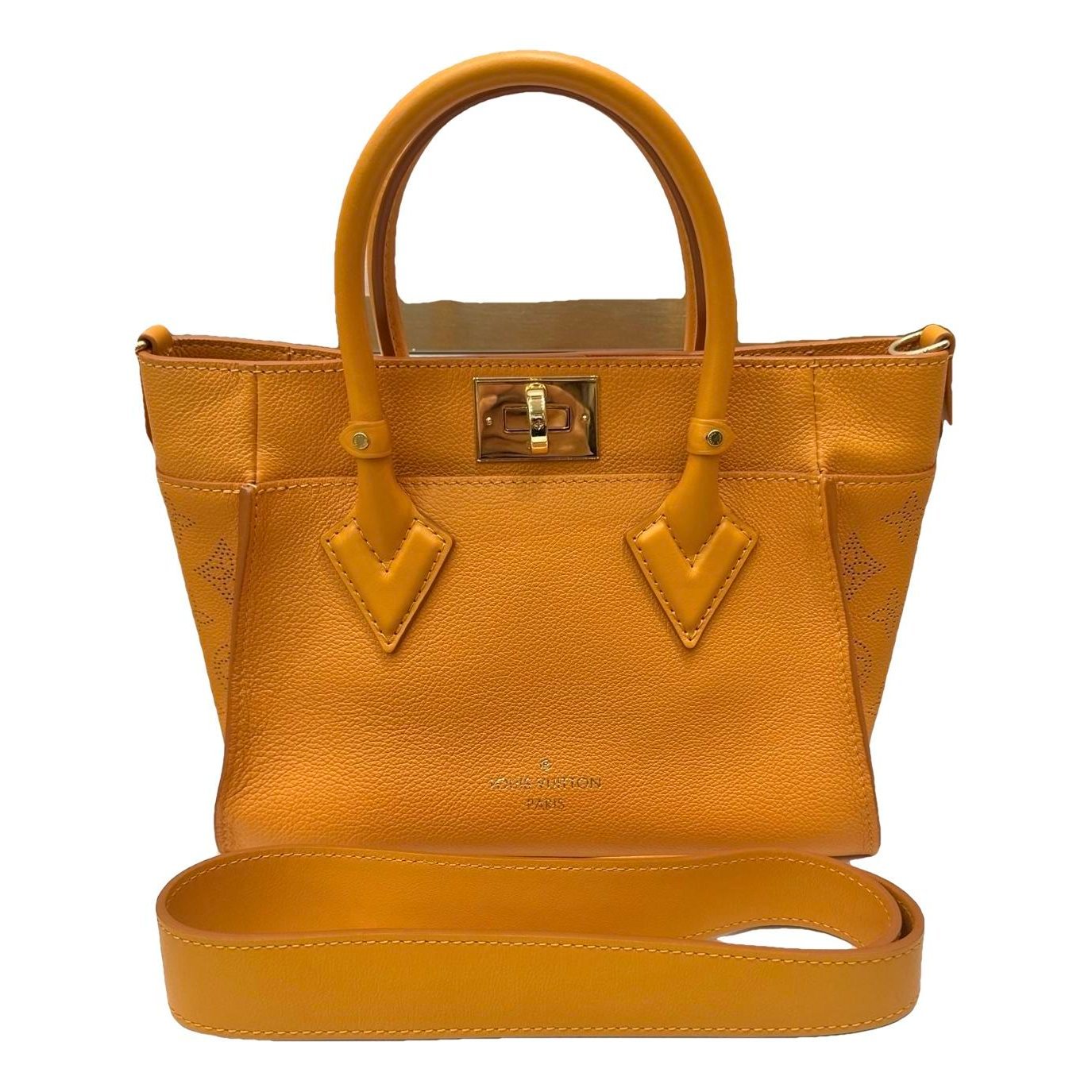On My Side leather handbag