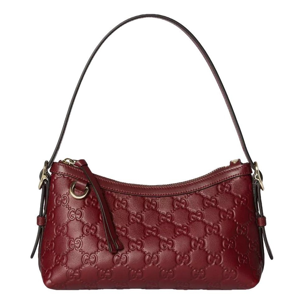 Leather crossbody bag