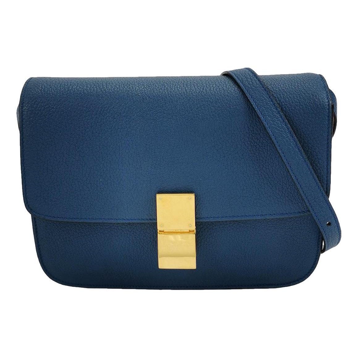 Classic leather handbag