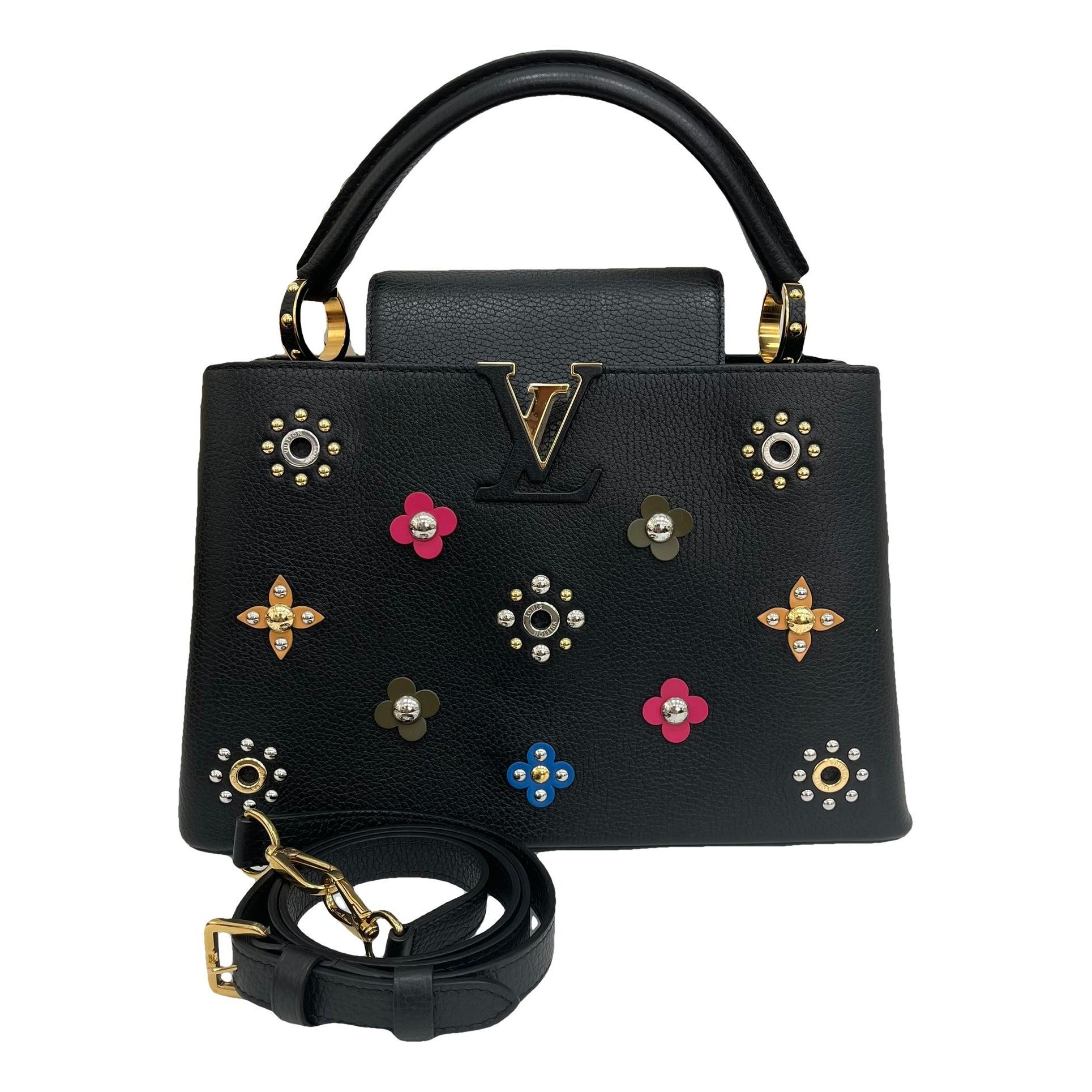 Capucines leather handbag
