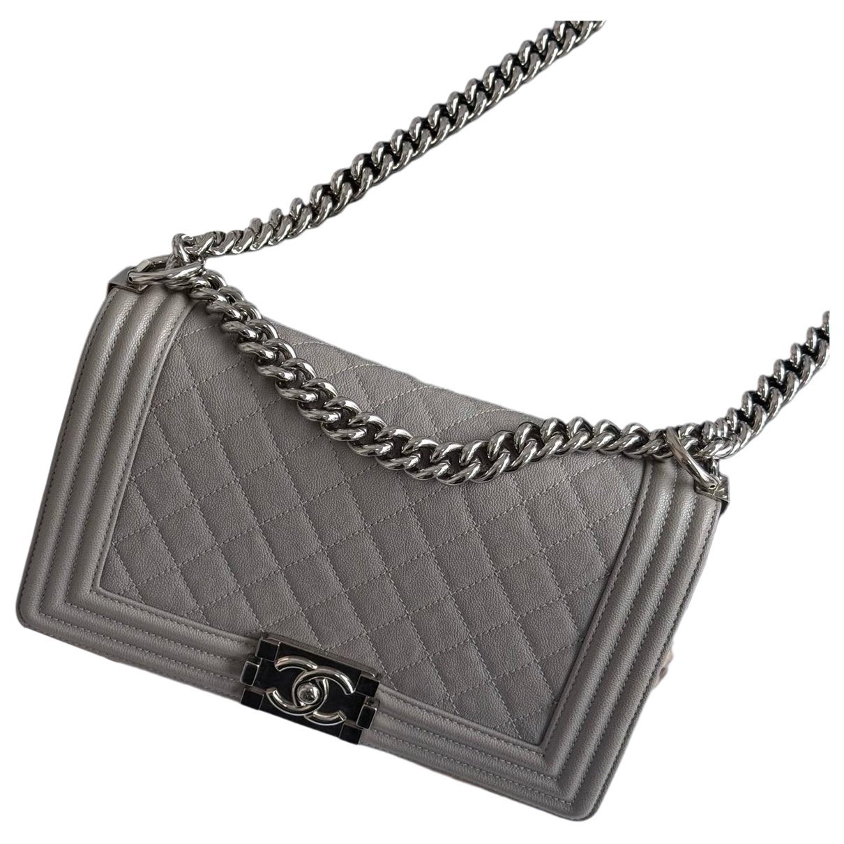 Boy leather crossbody bag