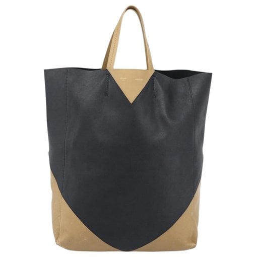 Classic leather tote