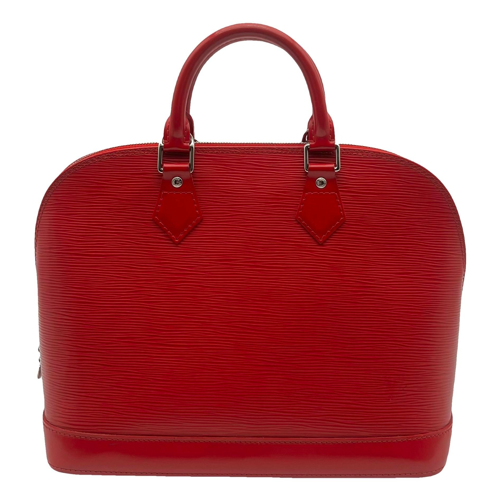 Alma leather handbag