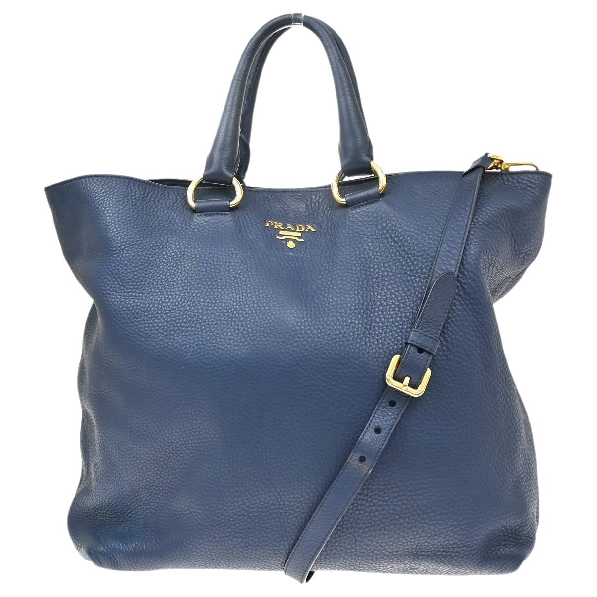 Leather tote