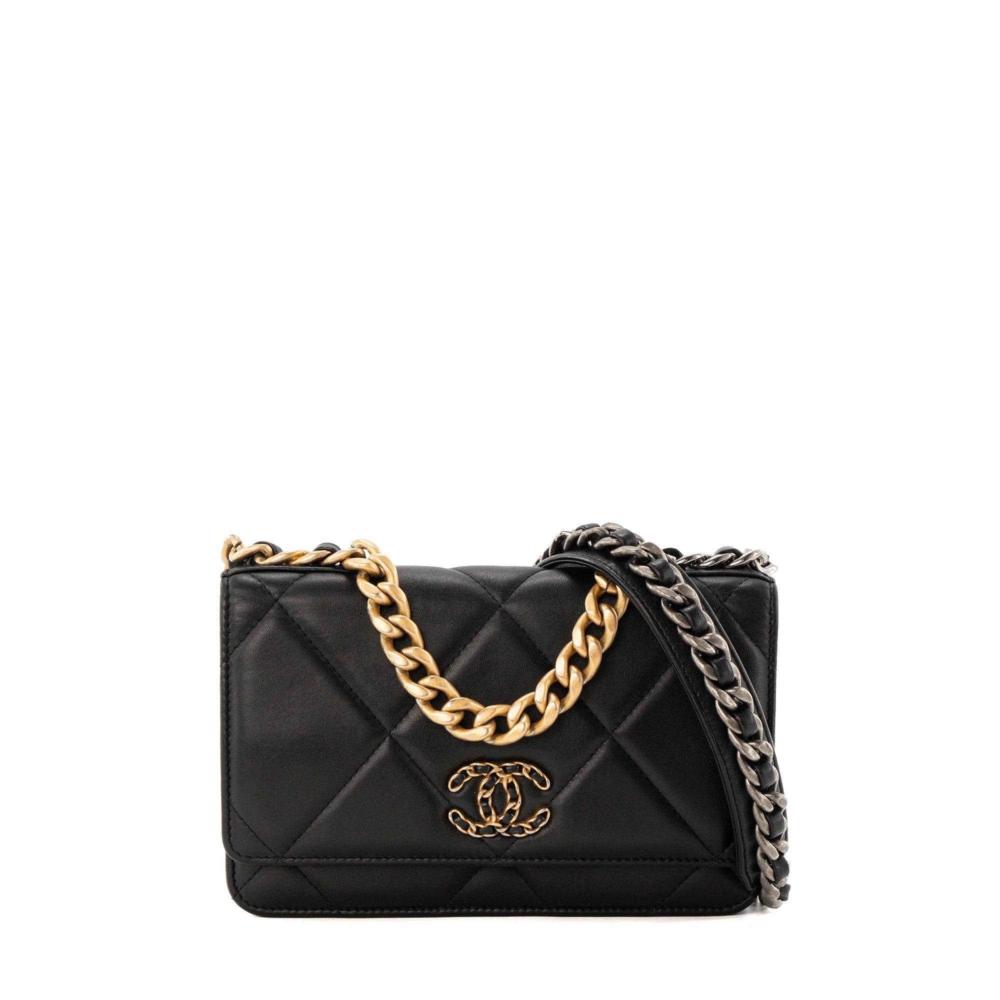 Wallet On Chain leather bag