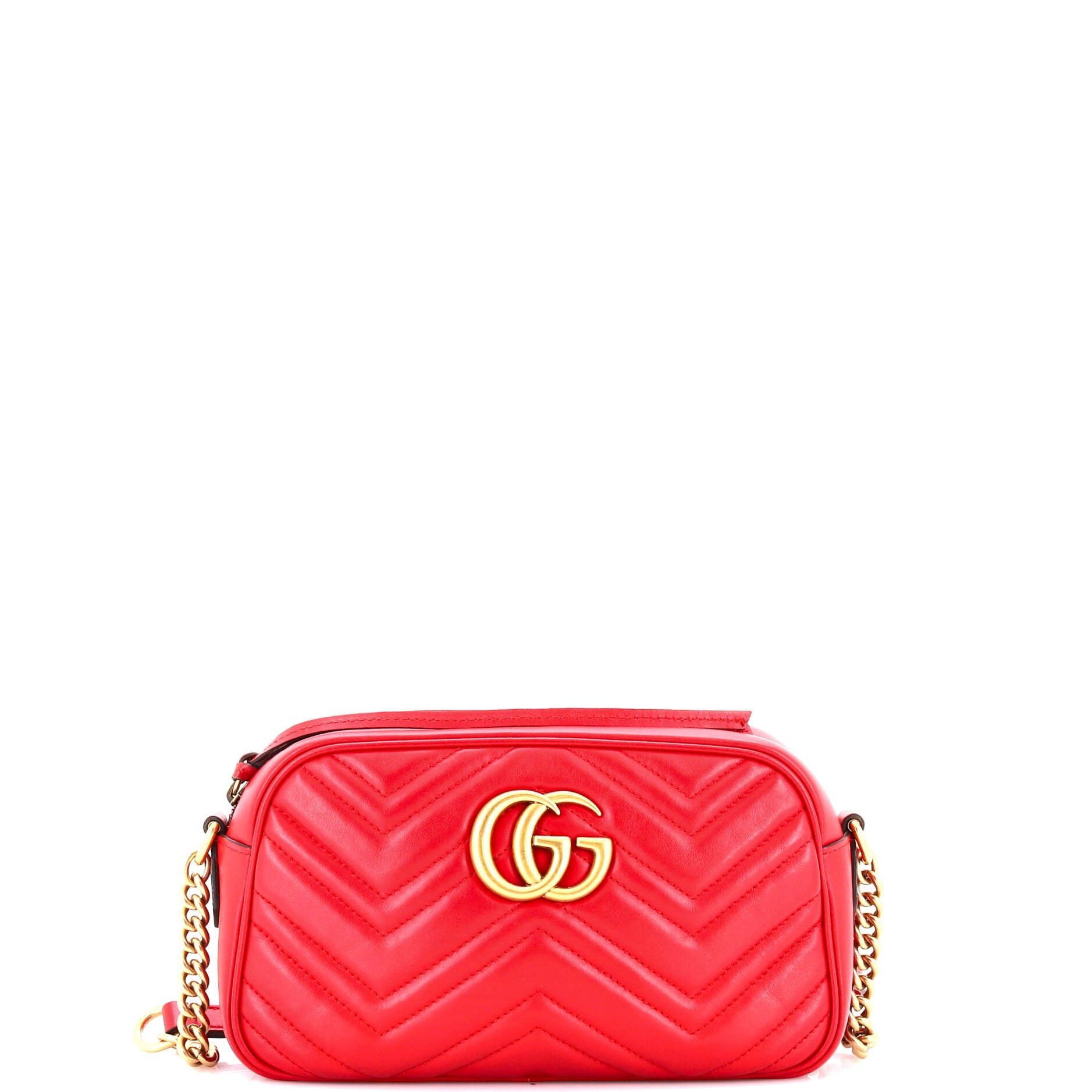 GG Marmont Shoulder Bag Matelasse Leather Small