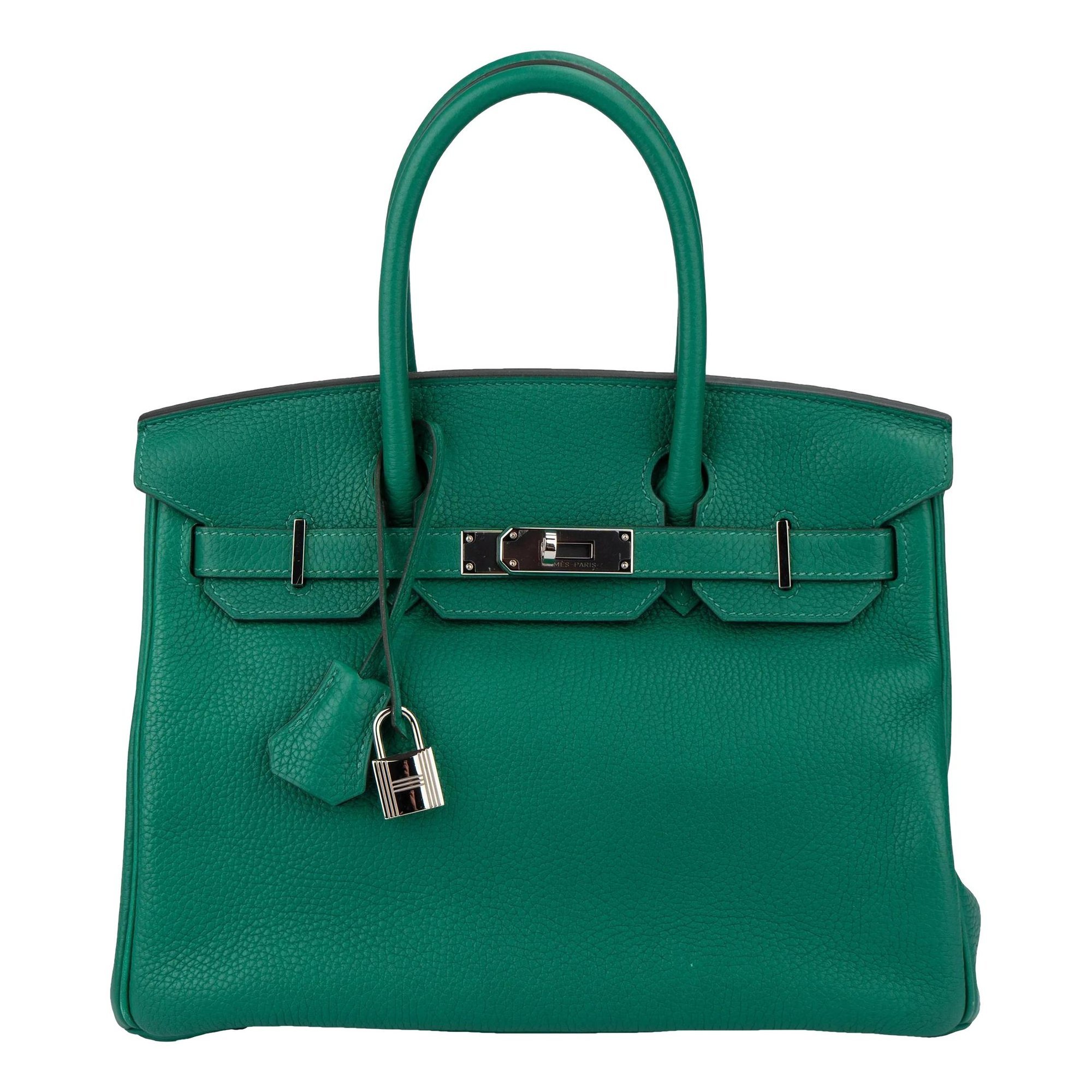 Birkin 30 leather satchel